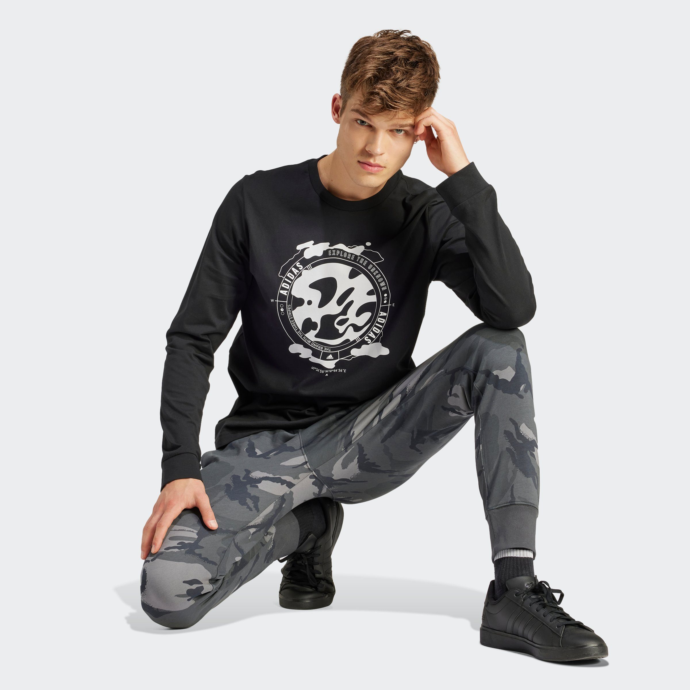 adidas Sportswear Sportbroek M BL CAMO PT (1-delig)