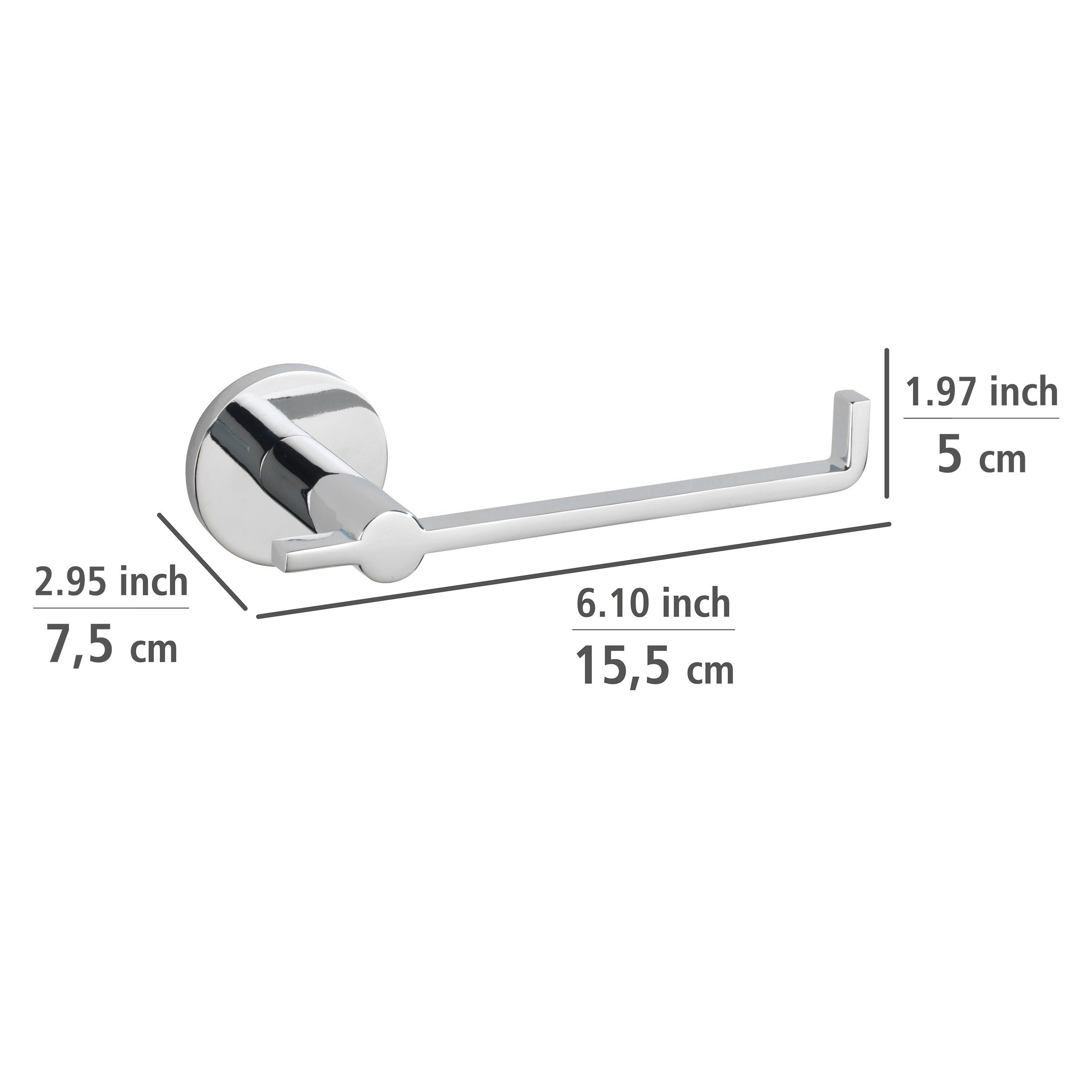 WENKO Toiletrolhouder UV-Loc® Isera Bevestigen zonder boren