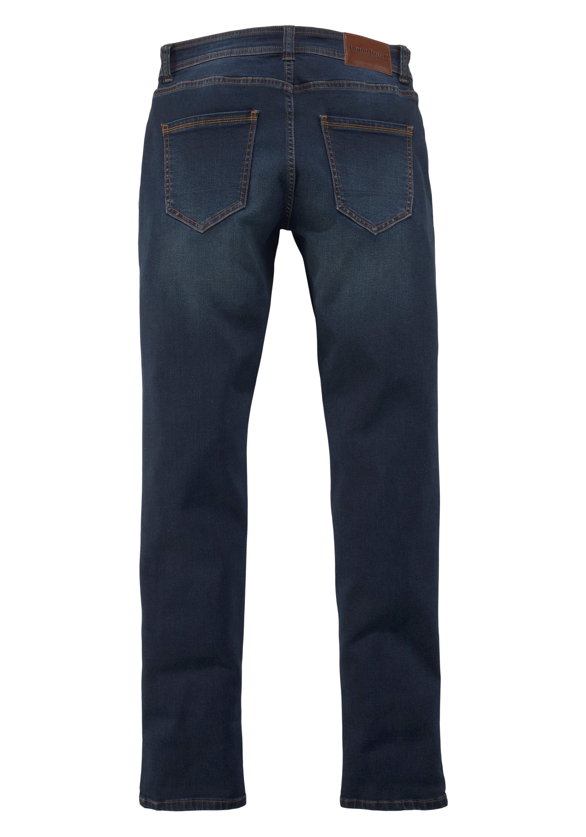 Bruno Banani Slim fit jeans Grady smalle pasvorm, lage taillehoogte, met steekzakken