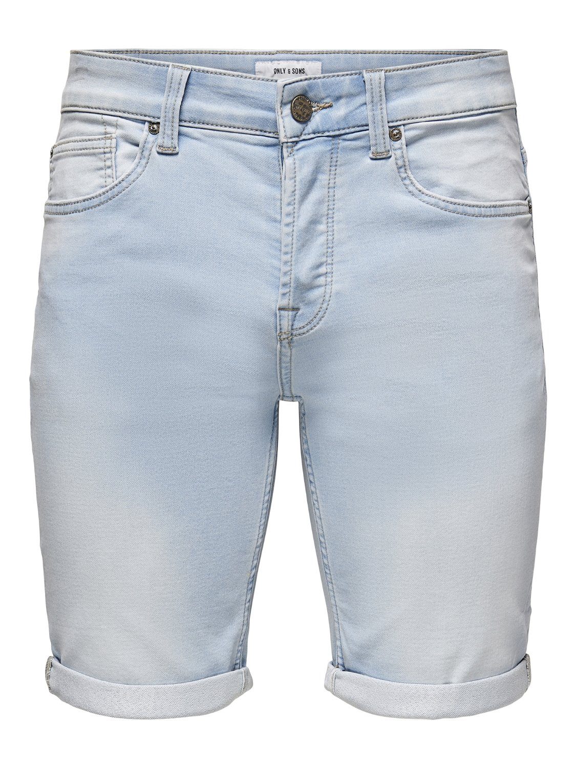 ONLY & SONS Jeansshort ONSPLY LIGHT BLUE 5189 SHORTS DNM NOOS