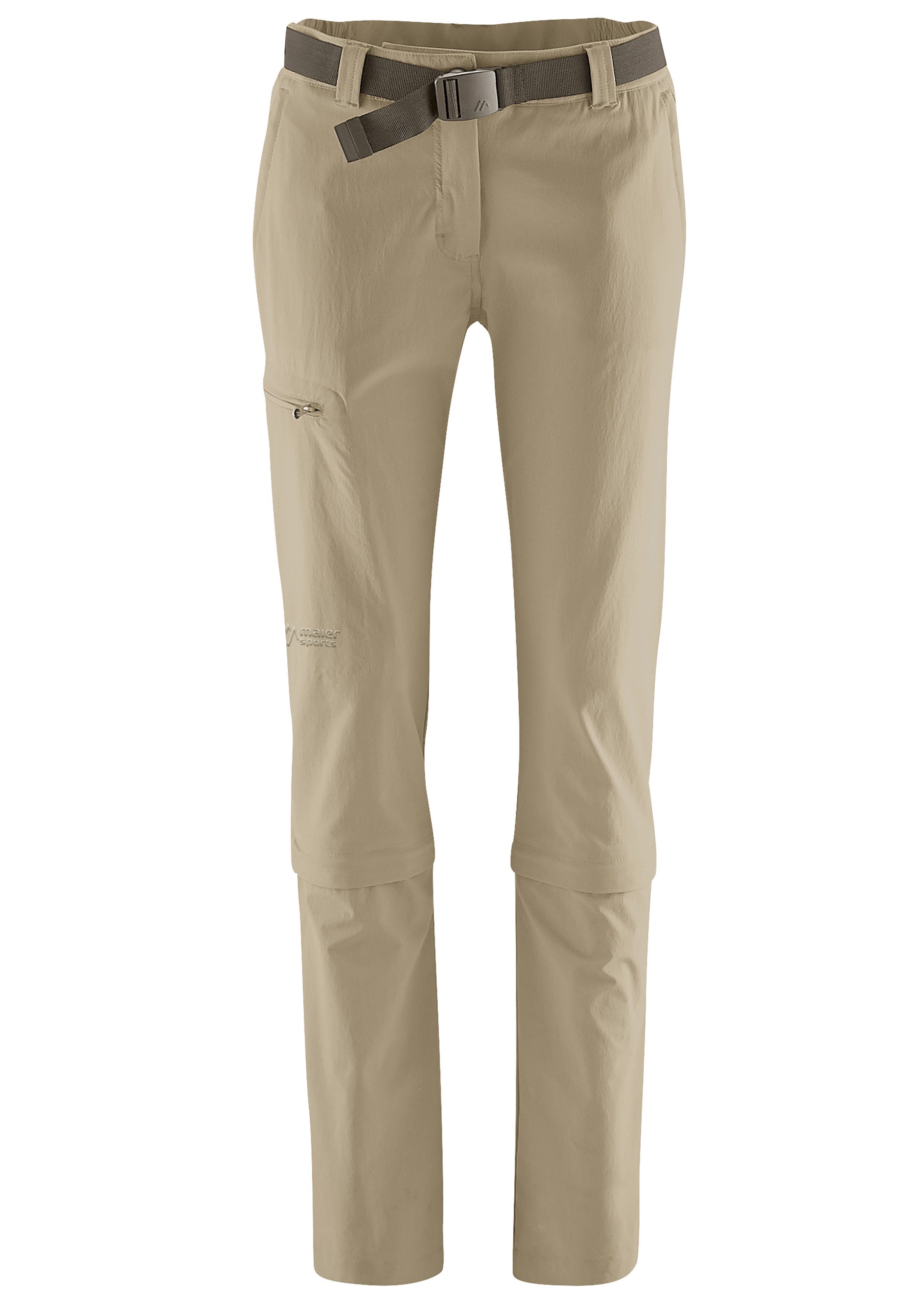 Maier Sports Functionele broek Arolla Dames wandelbroek, afritsbare outdoorbroek, 3 zakken, regular fit