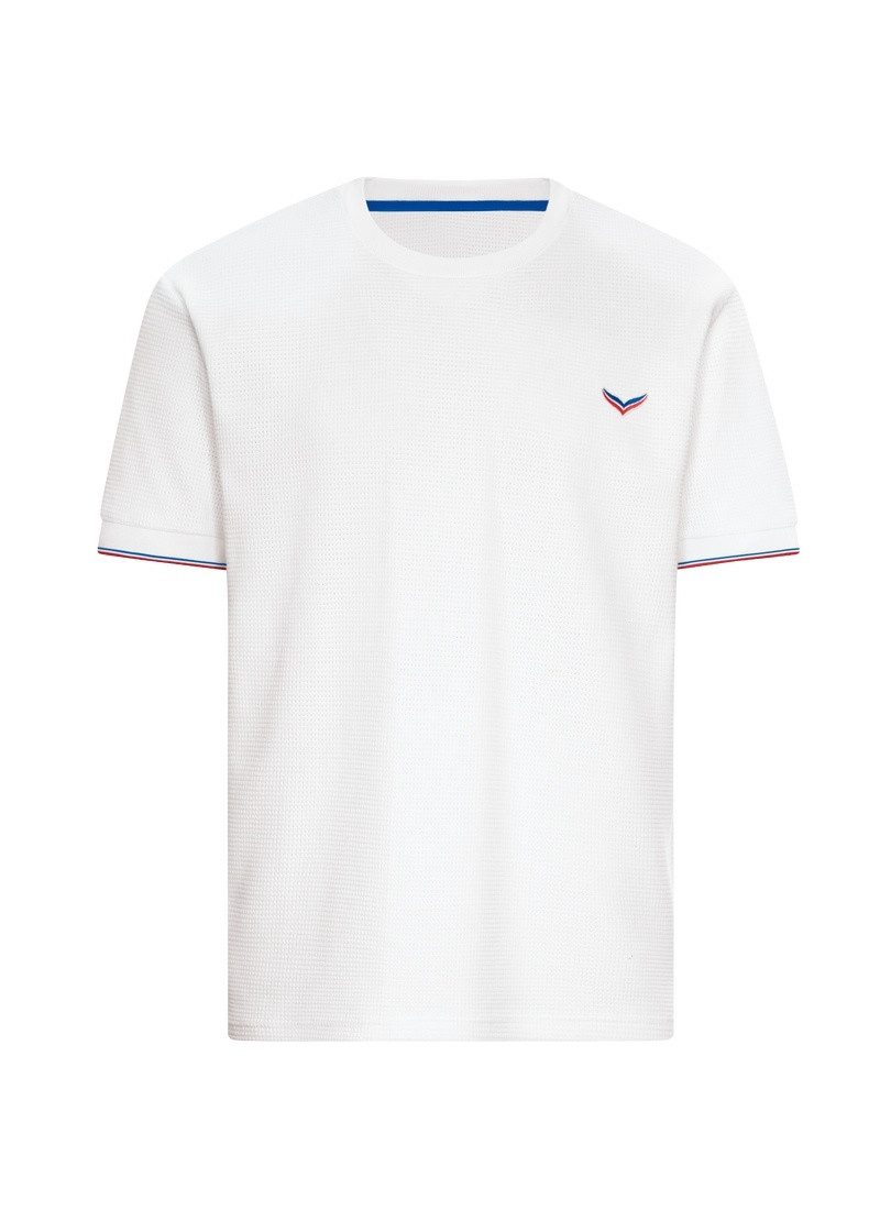 Trigema T-shirt oversized T-shirt in wafel look (1-delig)
