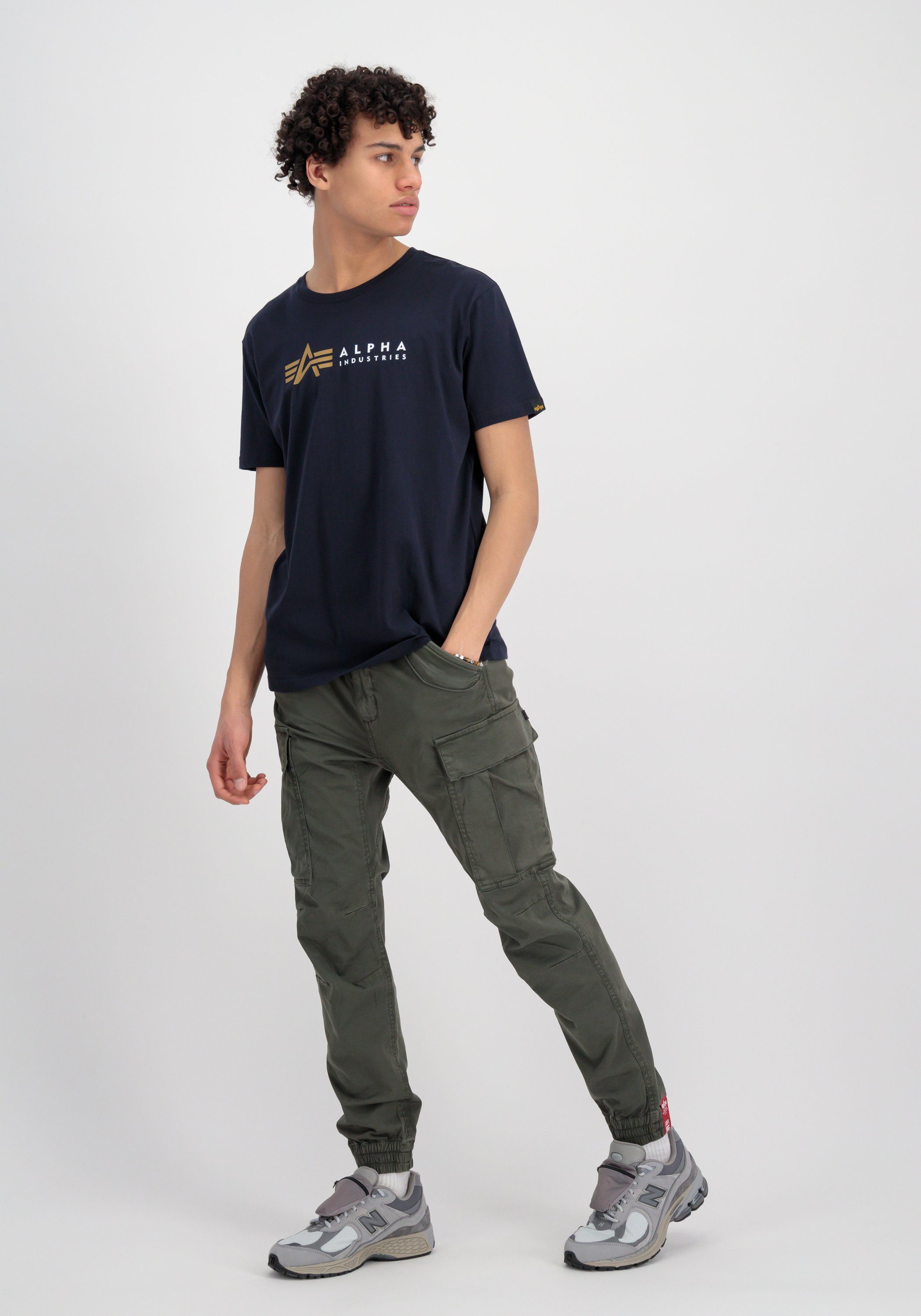 Alpha Industries T-shirt Alpha Industries Men - T-Shirts Alpha Label T