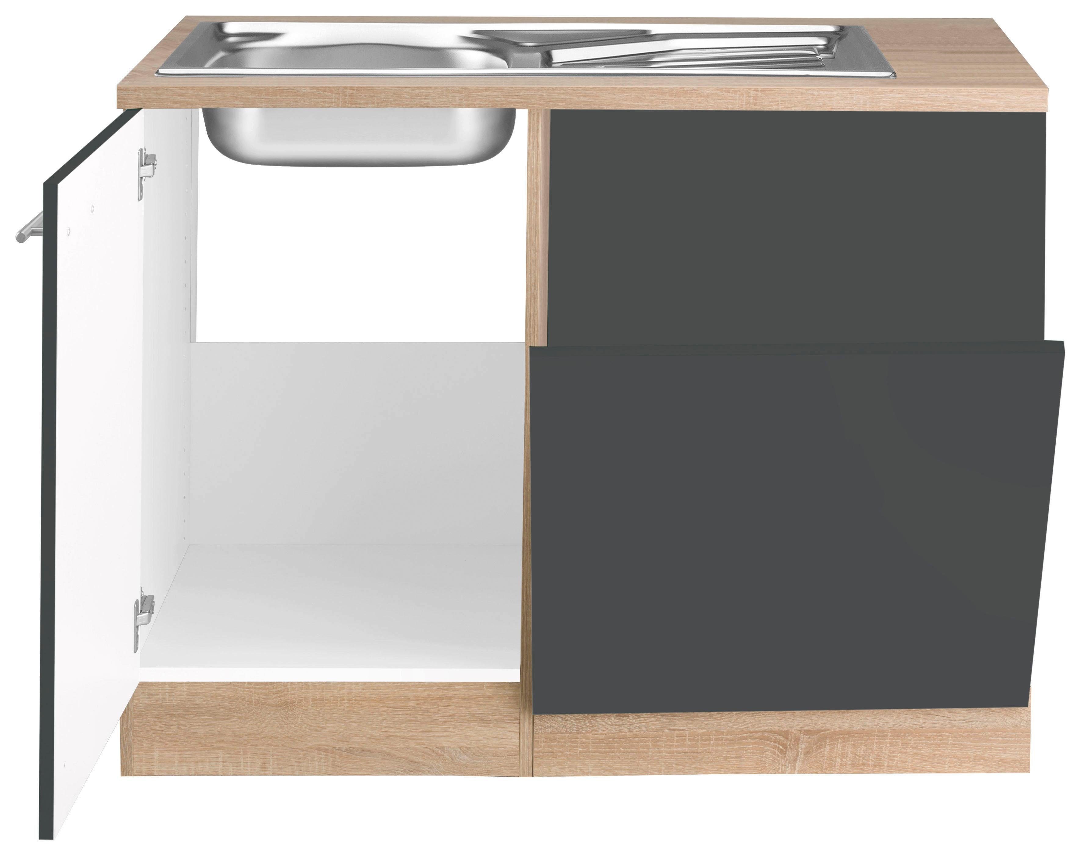 OPTIFIT Gootsteenkast Kalmar , met deur/voet voor vaatwasser