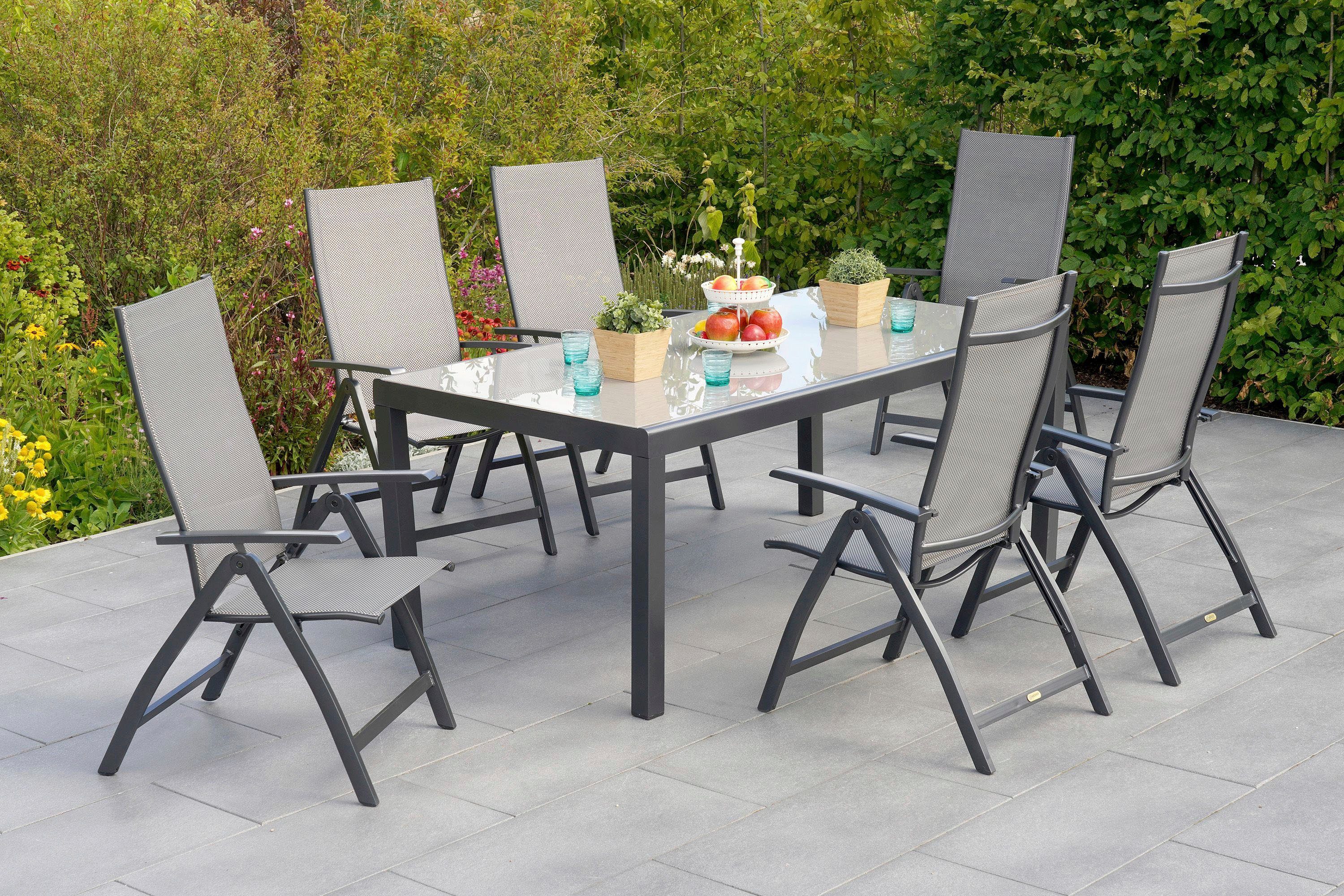 MERXX Tuin-eethoek VICENZA (7-delig) tuinsets