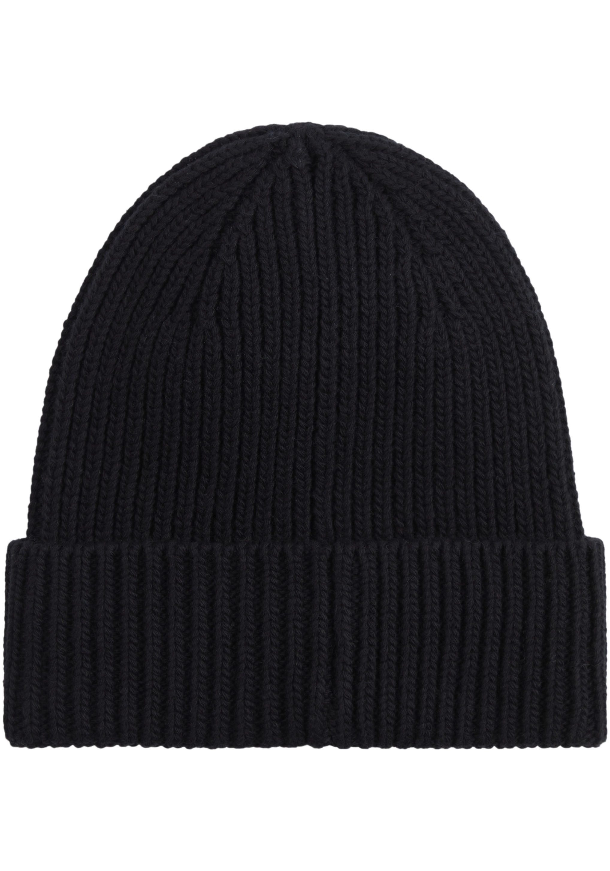 Calvin Klein Beanie CK EMBROIDERY COTTON RIB BEANIE
