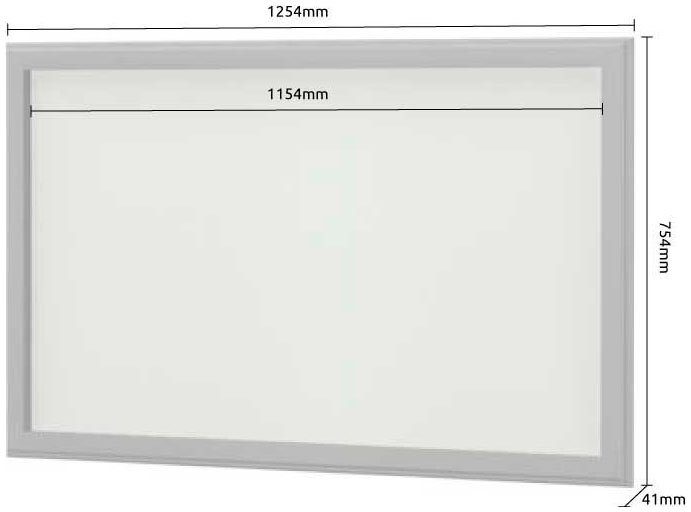 Home affaire Spiegel Evergreen met framebreedte 5 cm