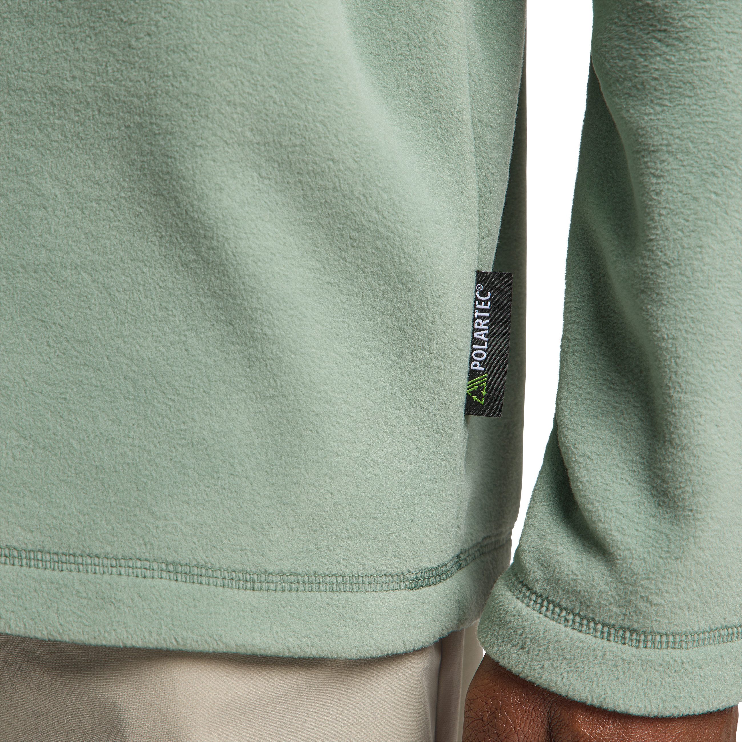 Jack Wolfskin Fleecetrui TAUNUS HZ M van gerecycled polyester, ademend