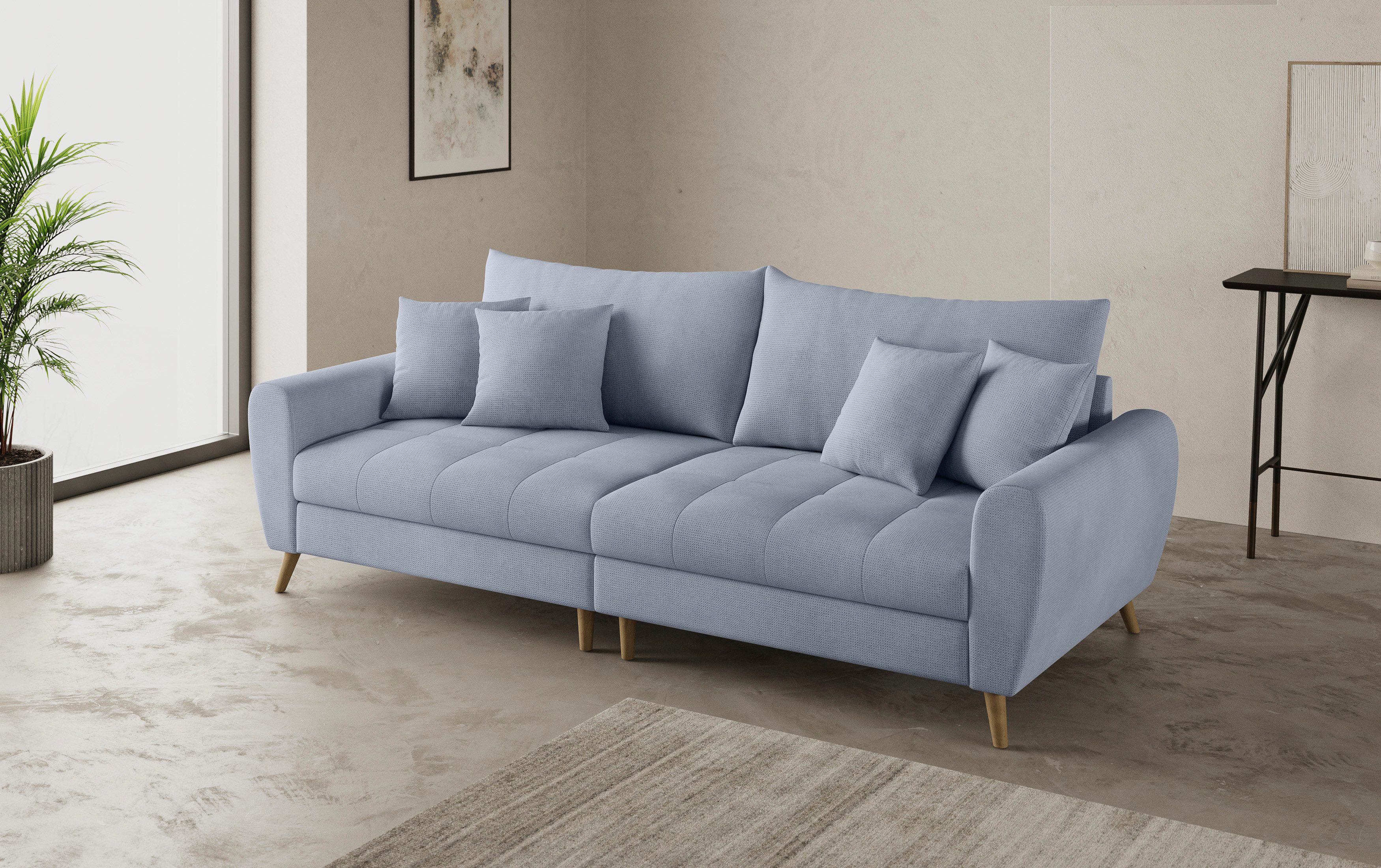 Mr. Couch Megabank Blackburn II Optioneel met koudschuimvering tot 140 kg belastbaar