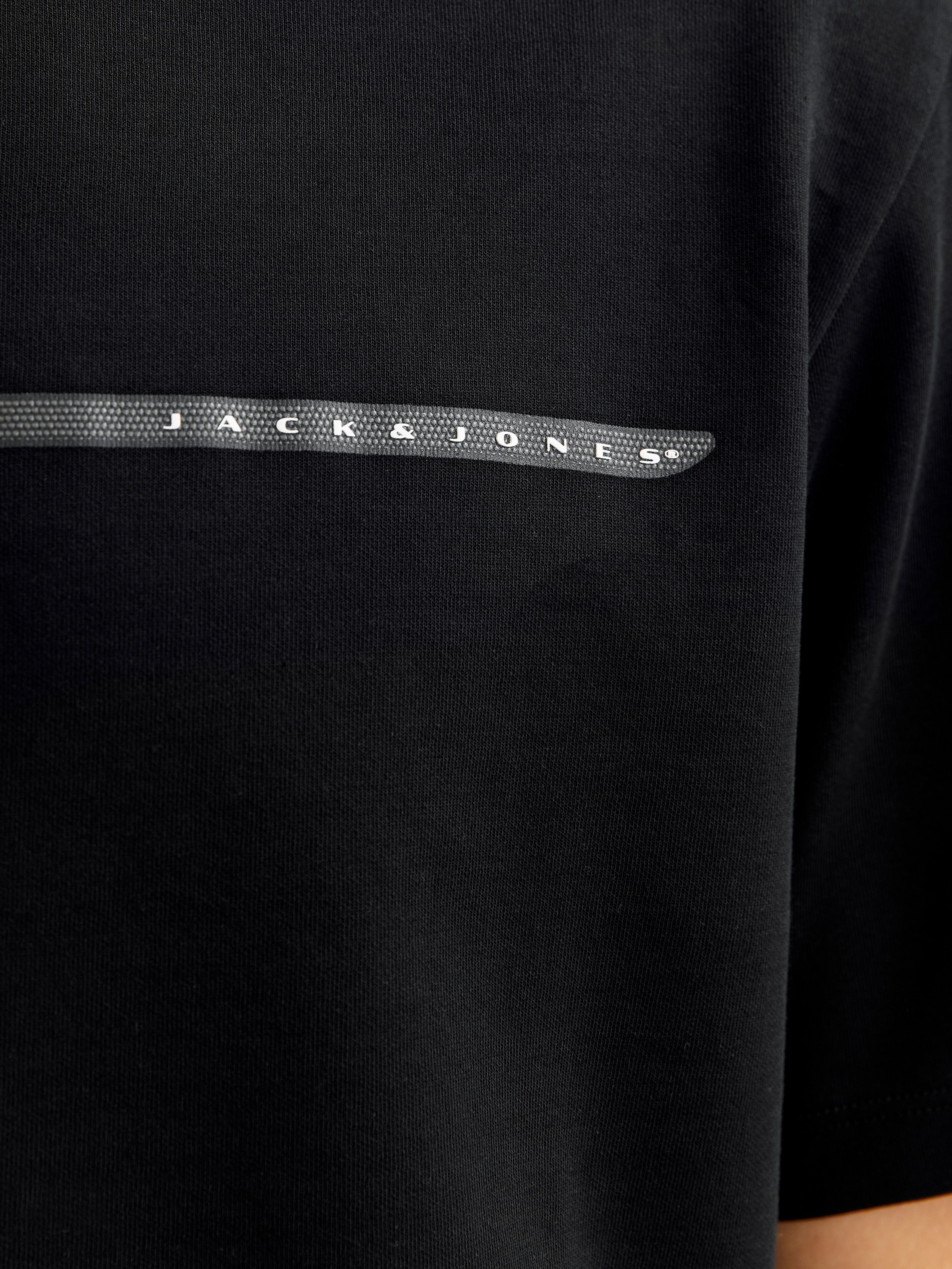 Jack & Jones T-shirt JCOFUSION FULL BRANDING TEE SS CREW NOOS