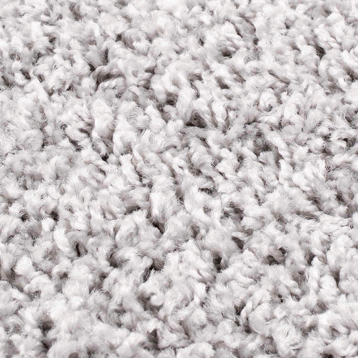 Carpet City Hoogpolig vloerkleed Shaggy Uni 500