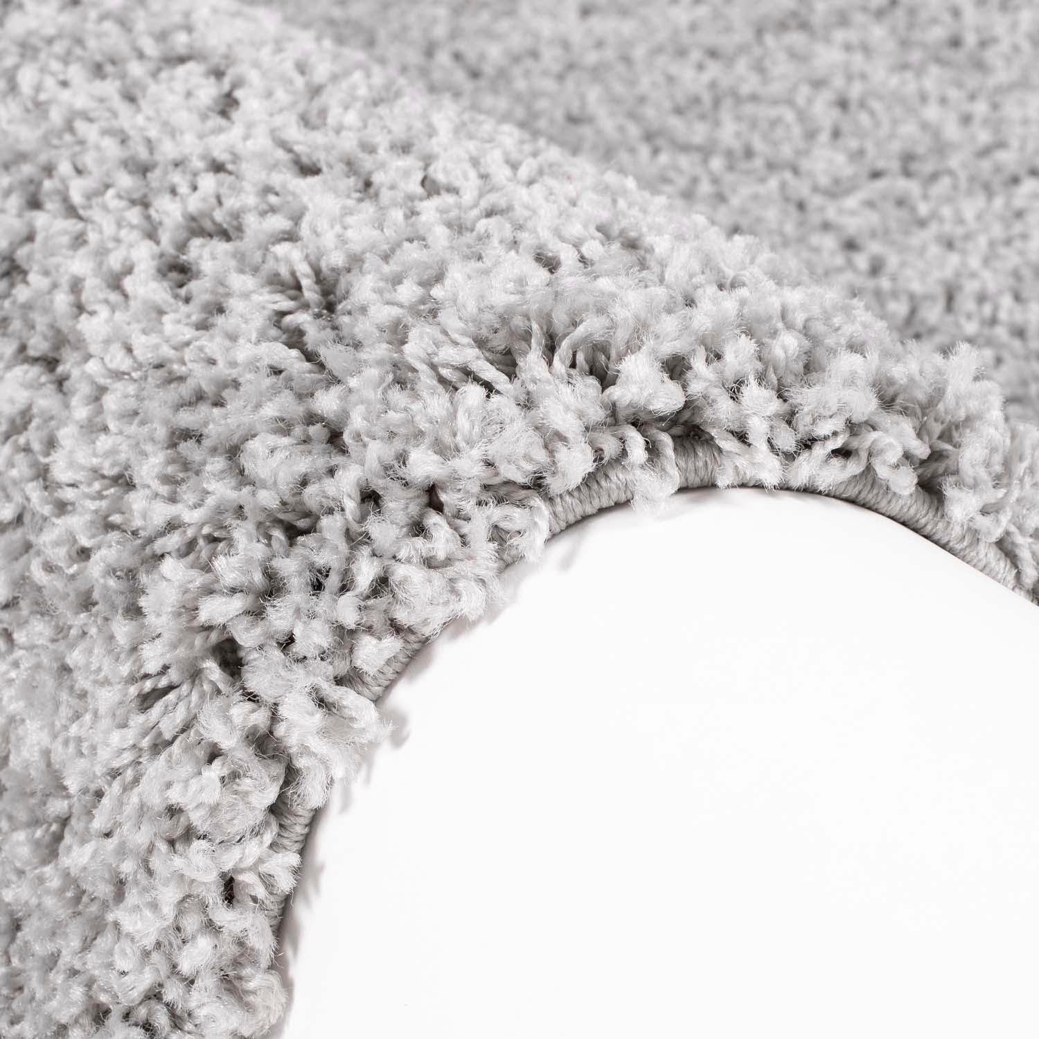Carpet City Hoogpolig vloerkleed Shaggy Uni 500