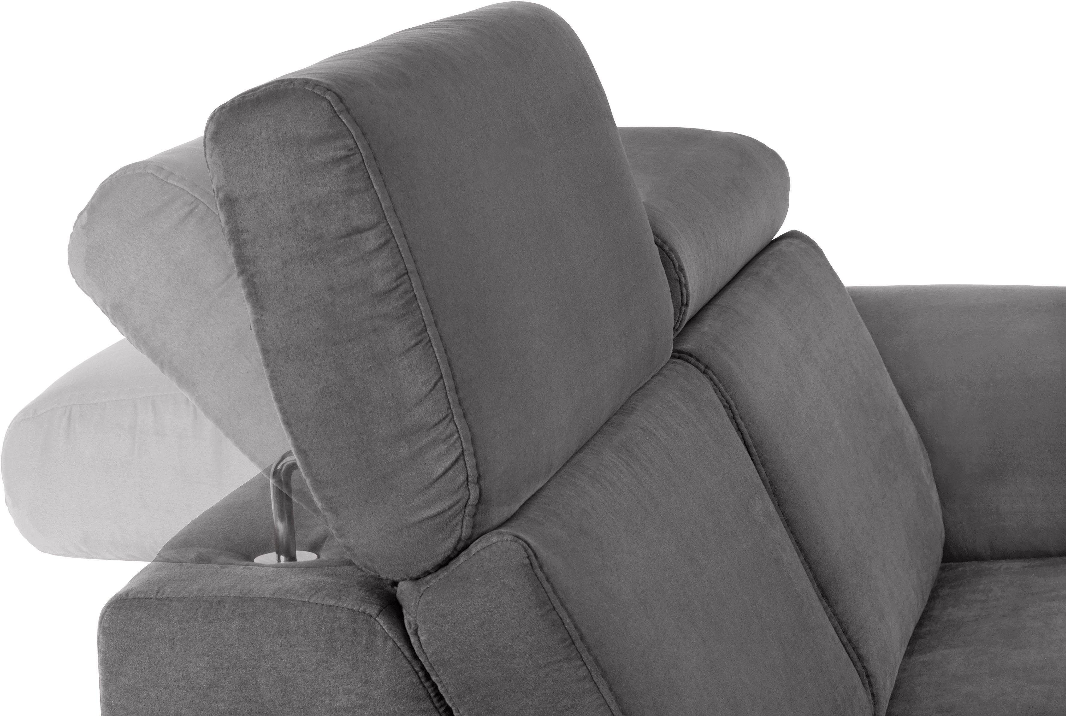 sit&more 2,5-zitsbank Arngast met binnenvering en verstelbare hoofdsteun
