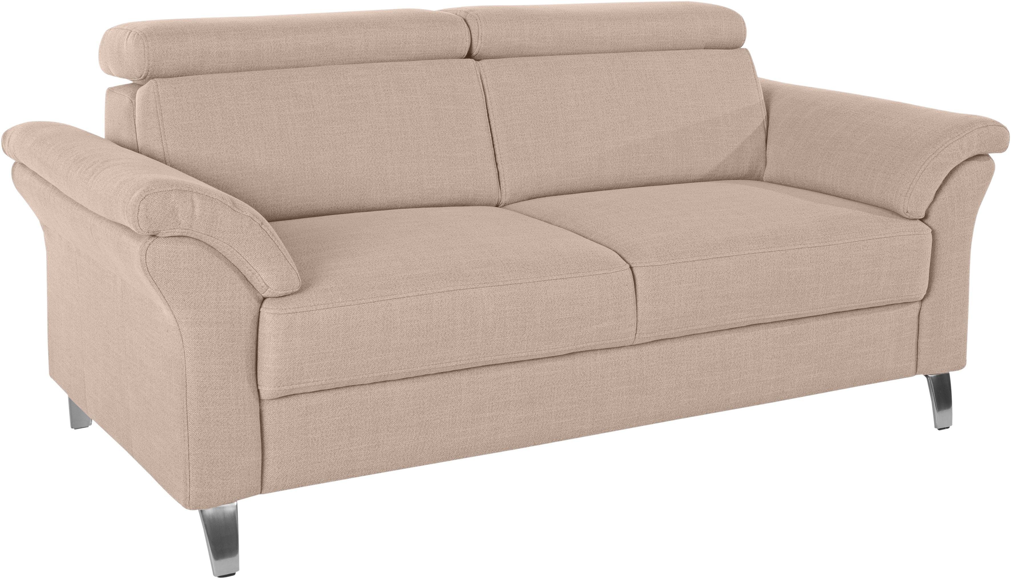 sit&more 2,5-zitsbank Arngast met binnenvering en verstelbare hoofdsteun