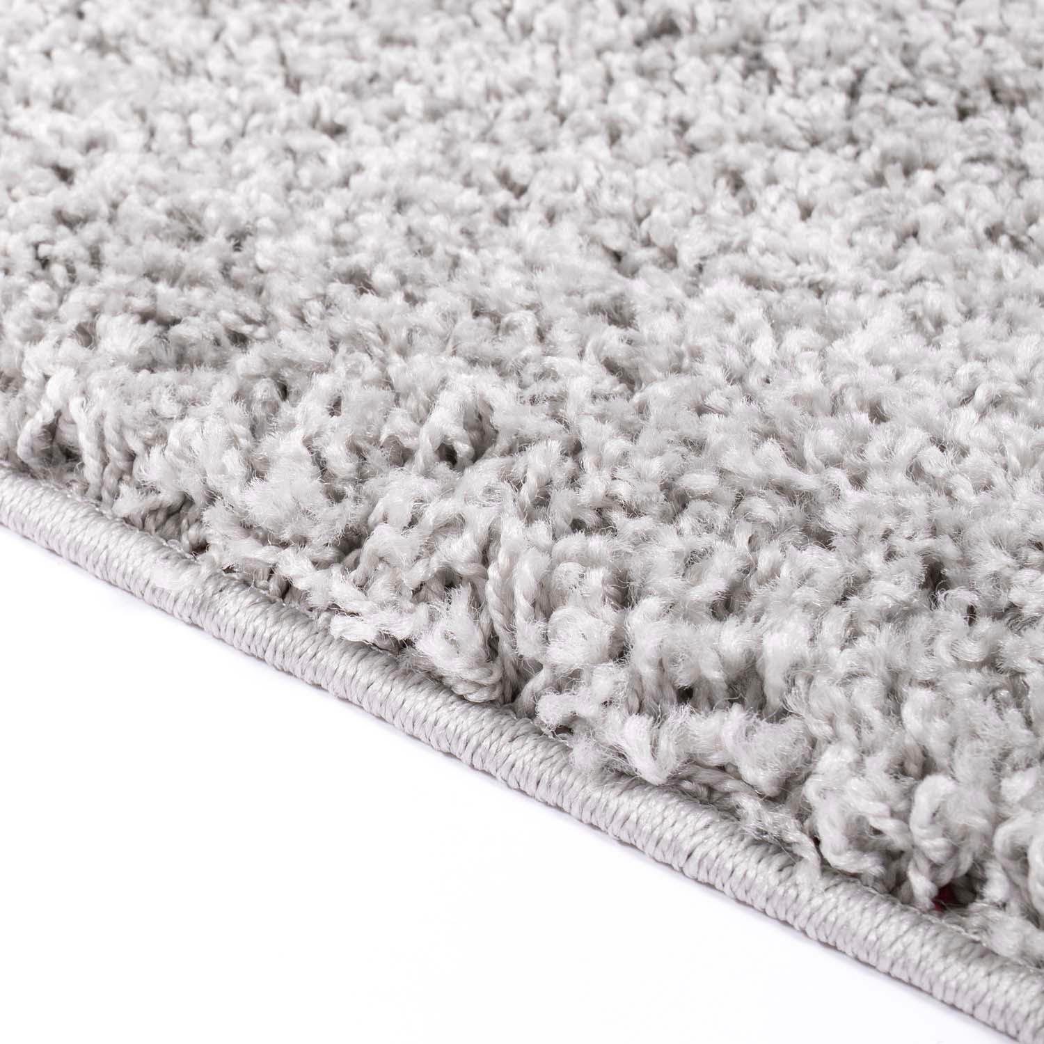 Carpet City Hoogpolig vloerkleed Shaggy Uni 500