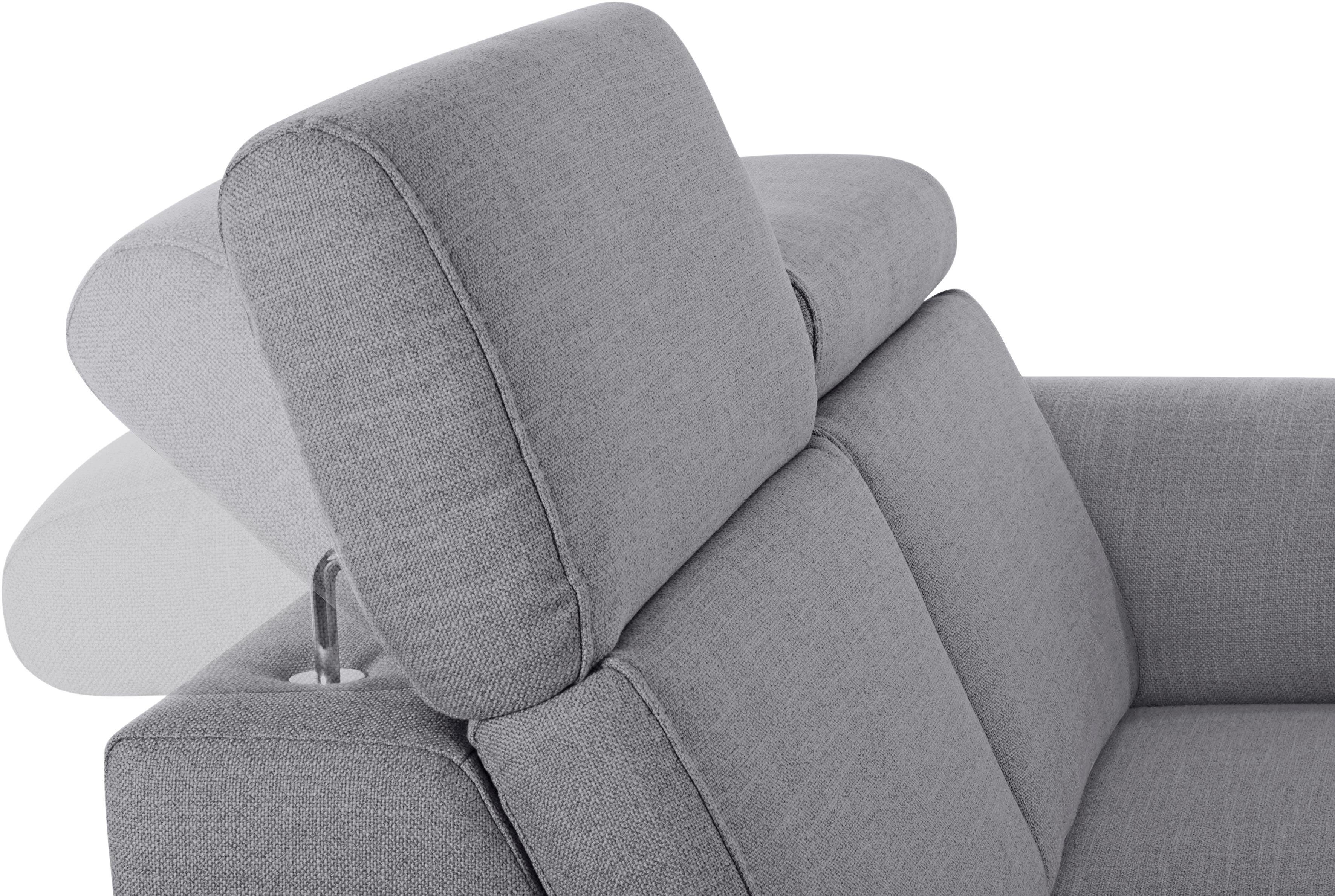 sit&more 2,5-zitsbank Arngast met binnenvering en verstelbare hoofdsteun