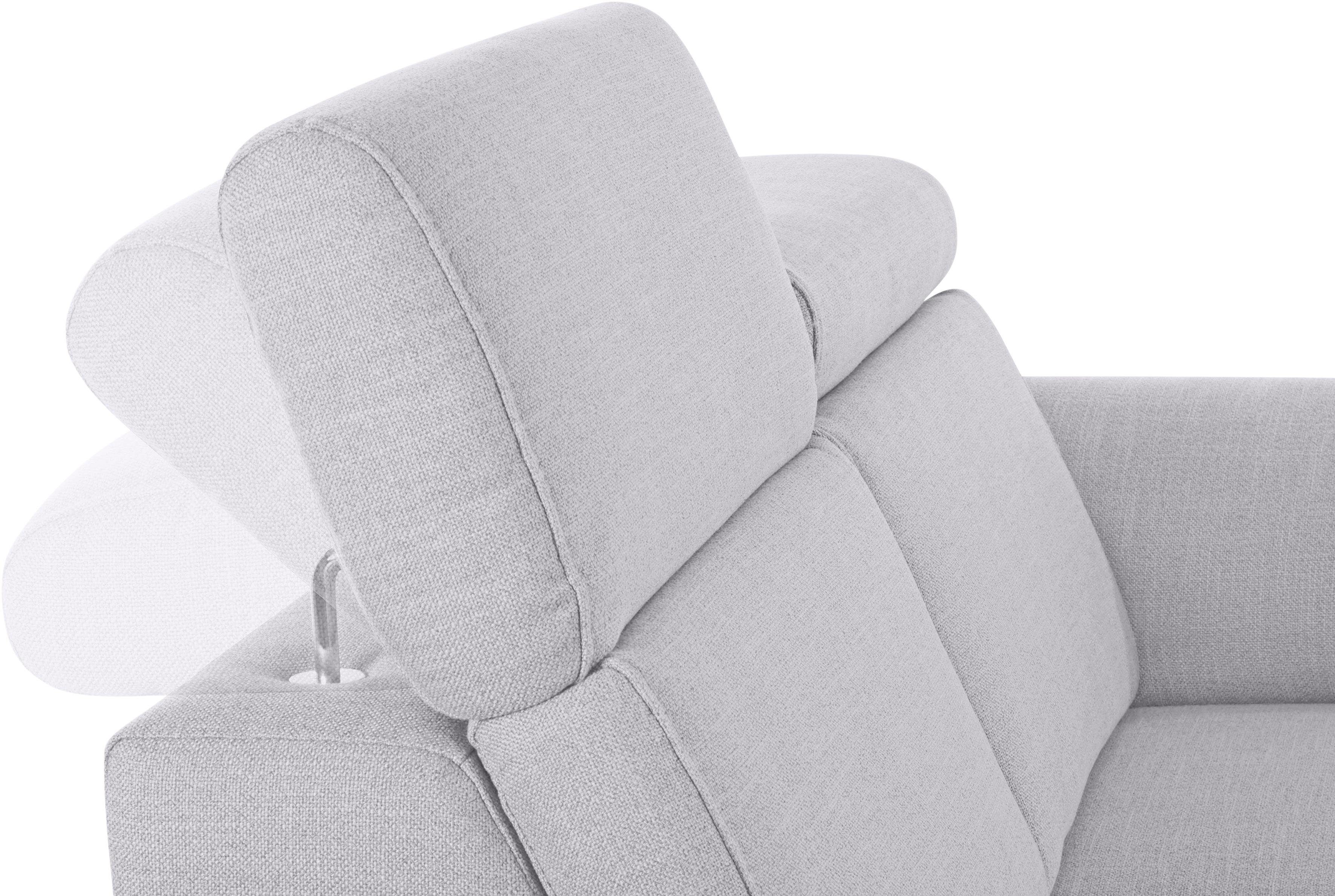sit&more 2,5-zitsbank Arngast met binnenvering en verstelbare hoofdsteun