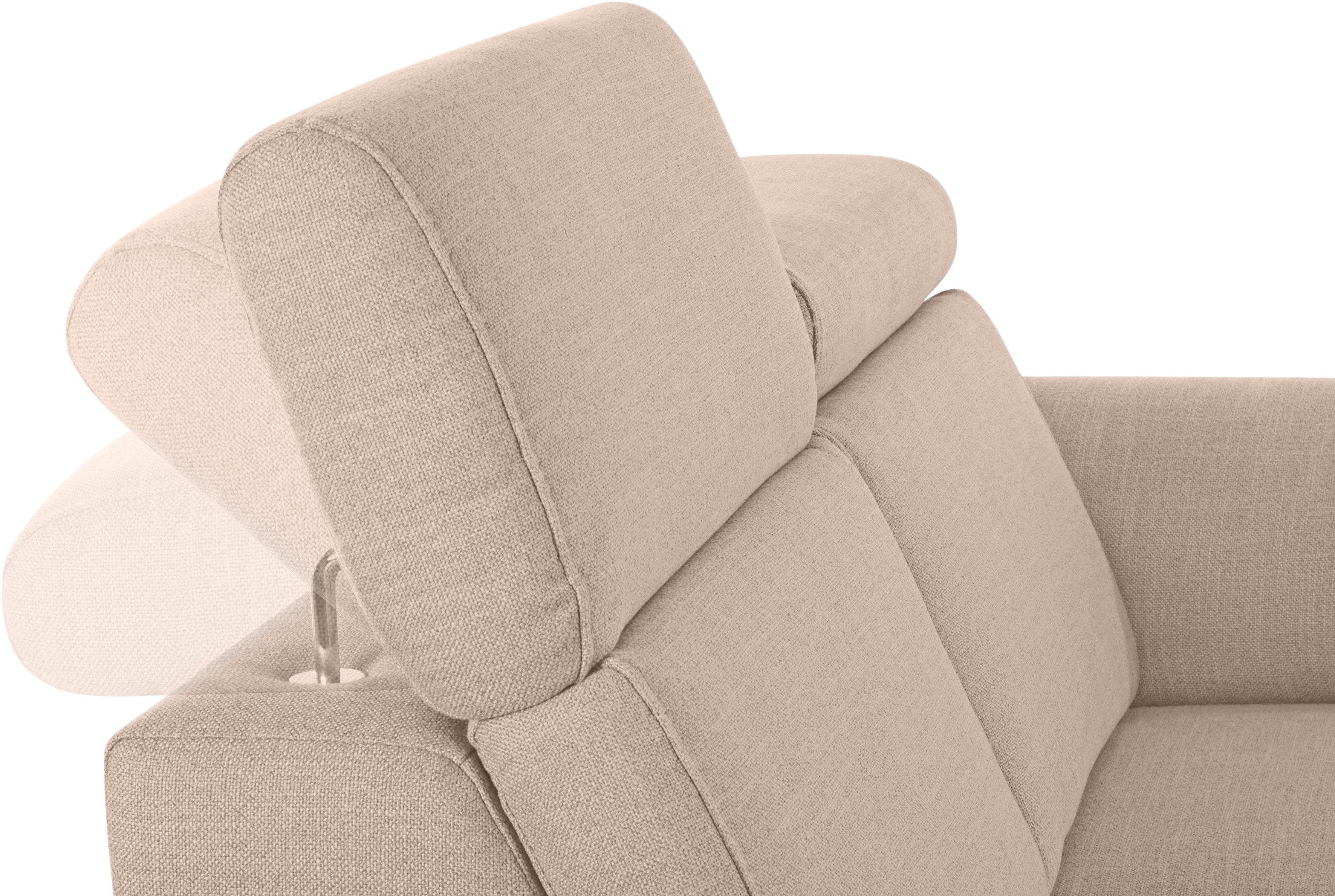 sit&more 2,5-zitsbank Arngast met binnenvering en verstelbare hoofdsteun