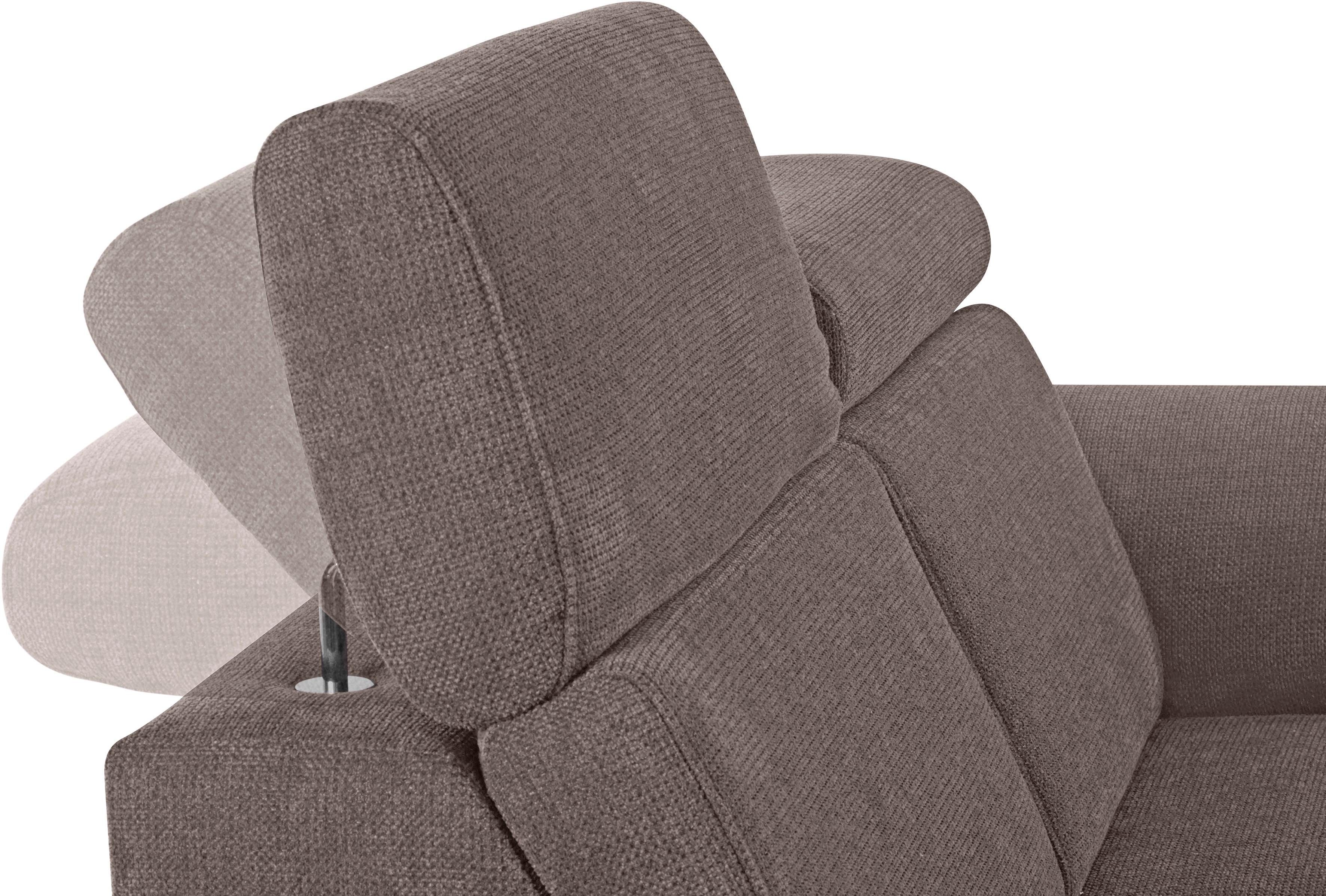 sit&more 2,5-zitsbank Arngast met binnenvering en verstelbare hoofdsteun