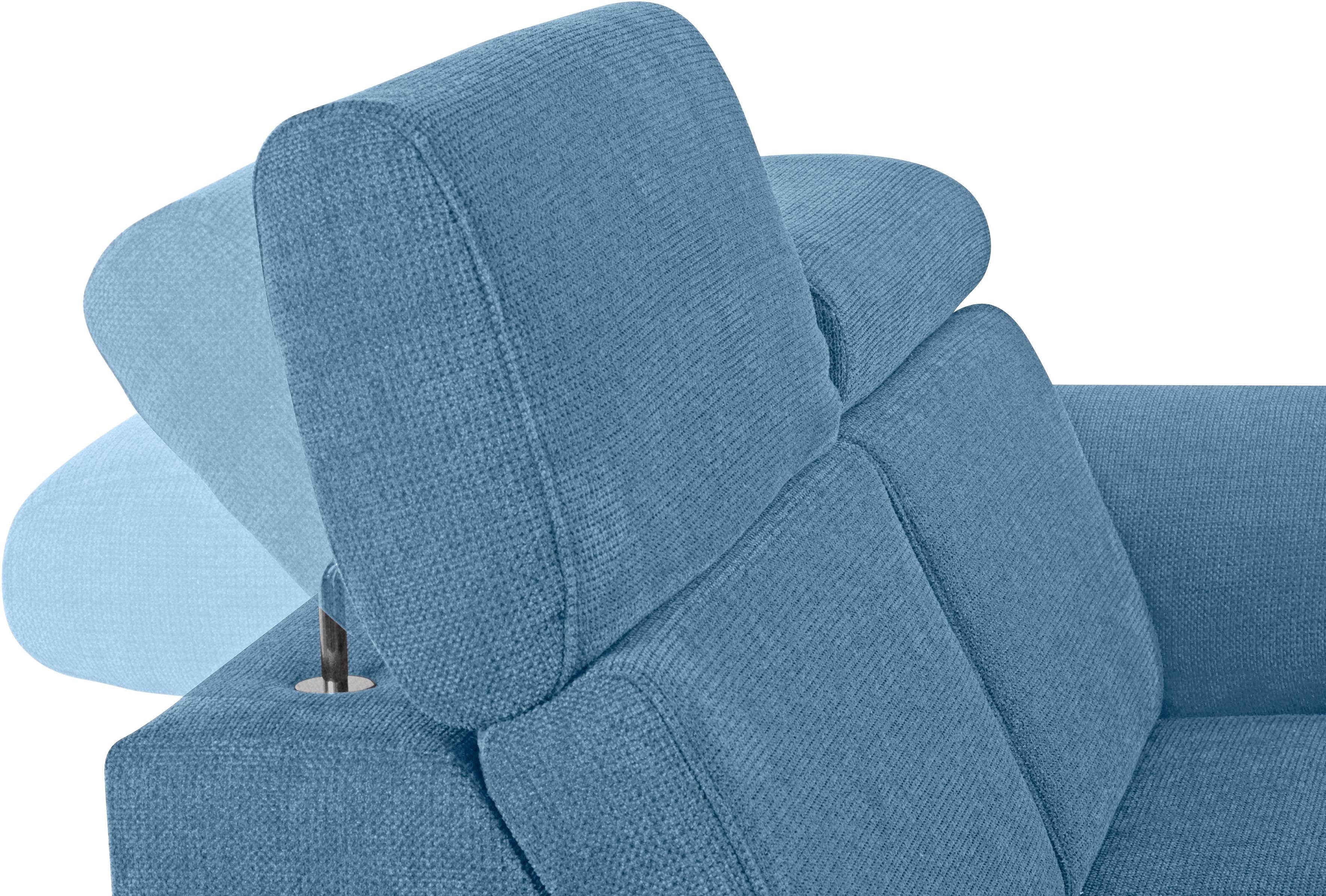 sit&more 2,5-zitsbank Arngast met binnenvering en verstelbare hoofdsteun