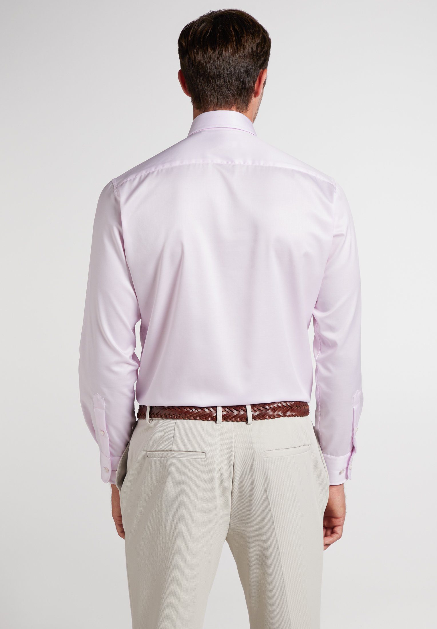 Eterna Overhemd met lange mouwen MODERN FIT NON IRON (strijkvrij)
