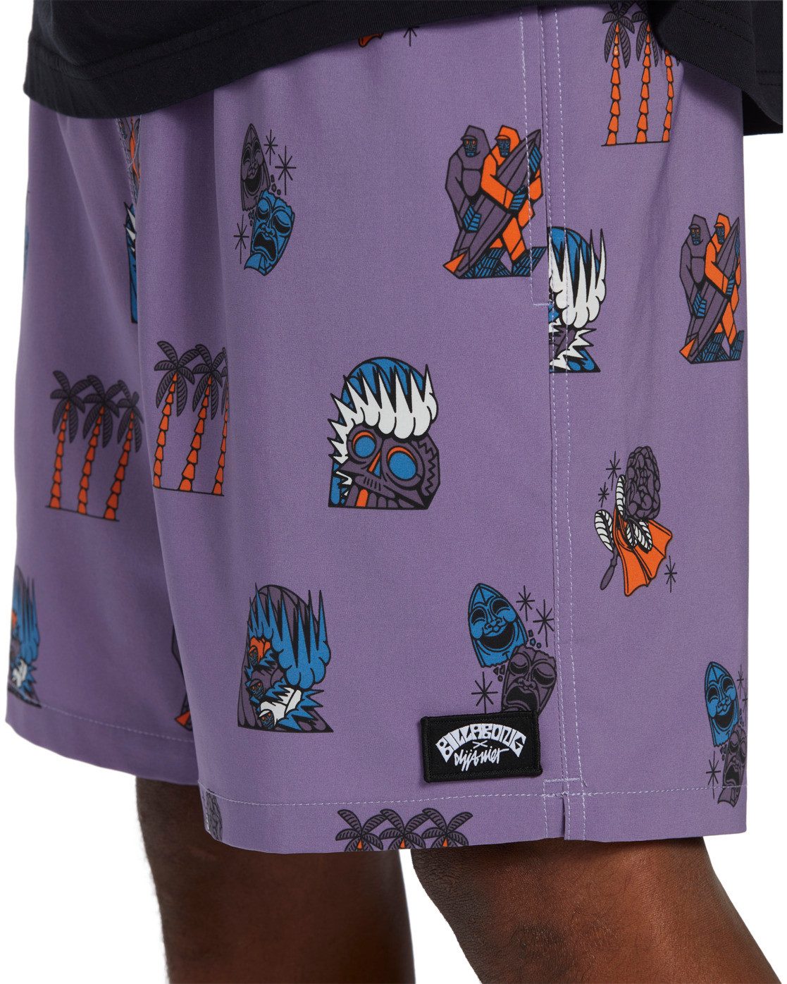 Billabong Boardshort DJ Javier Turn The Tide Layback 17"