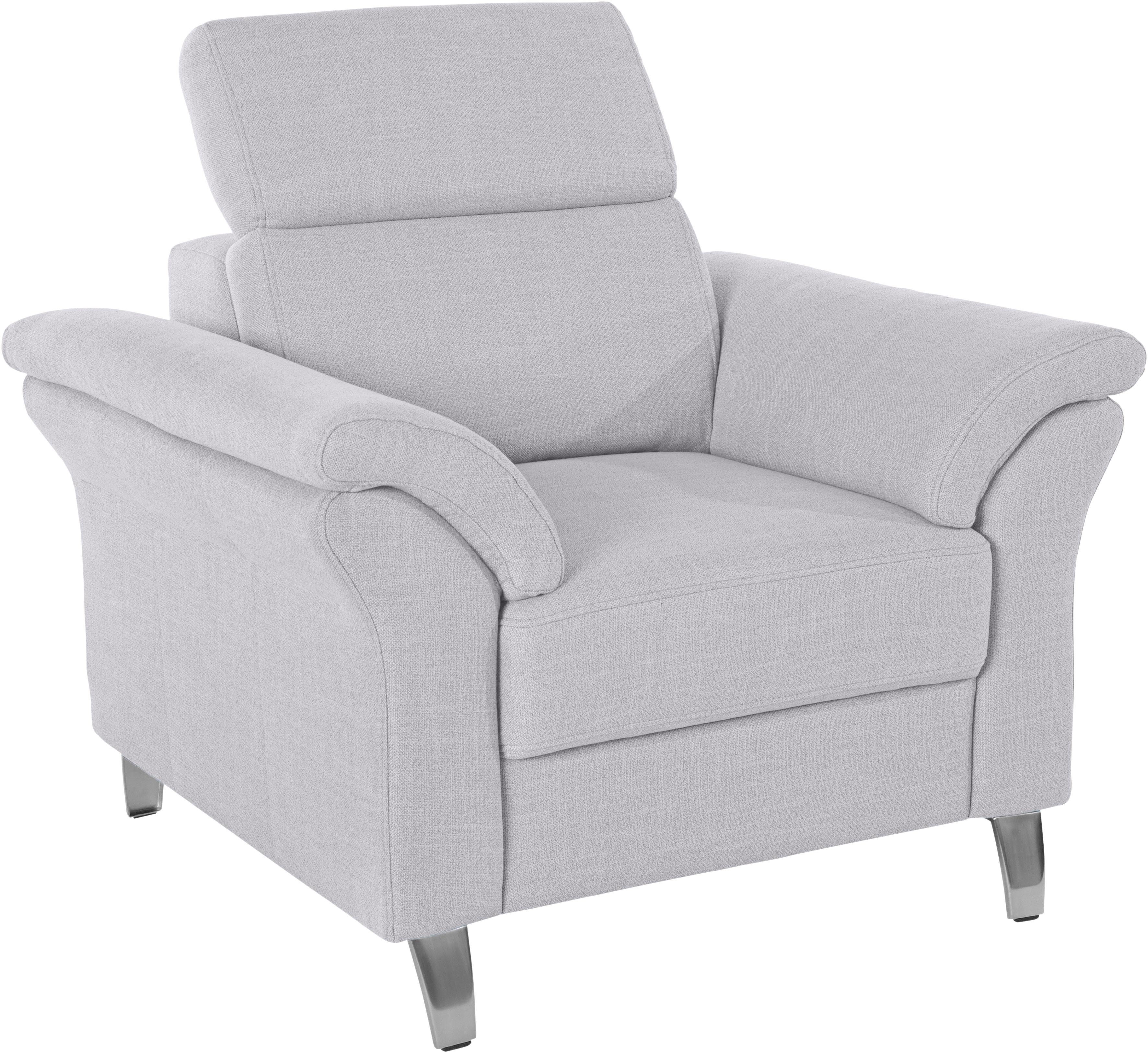 sit&more Fauteuil Arngast met binnenvering en verstelbare hoofdsteun