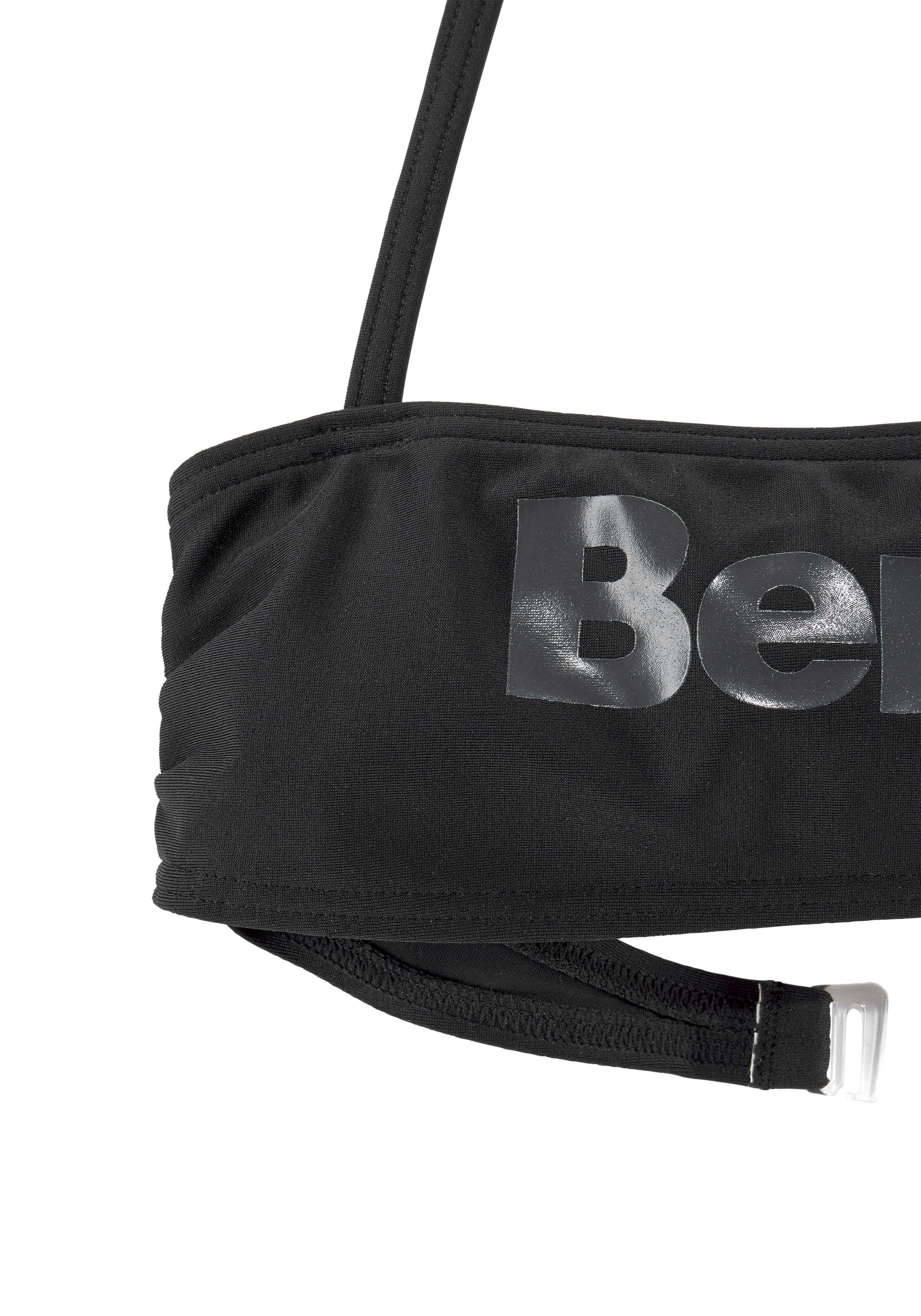 Bench. Bandeaubikini met grote logoprint