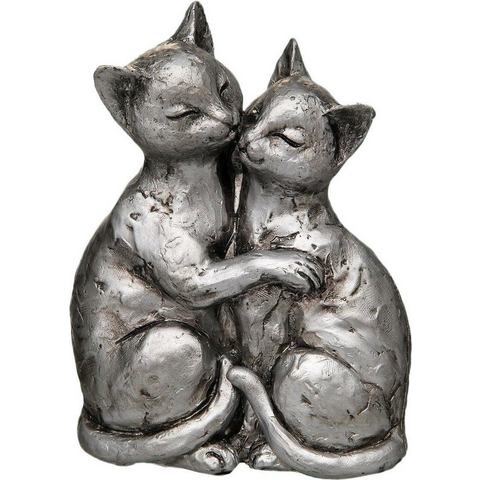 Home affaire decoratief figuur Katzen-Paar