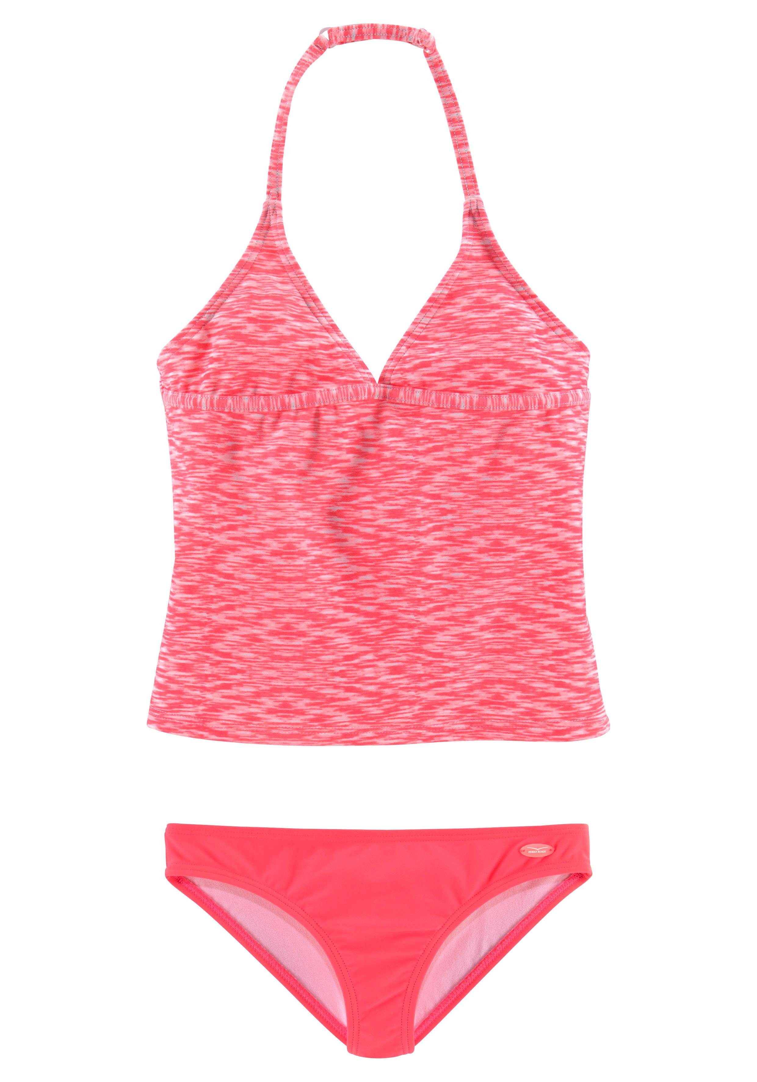 Venice Beach Tankini verstelbare banden, effen broek