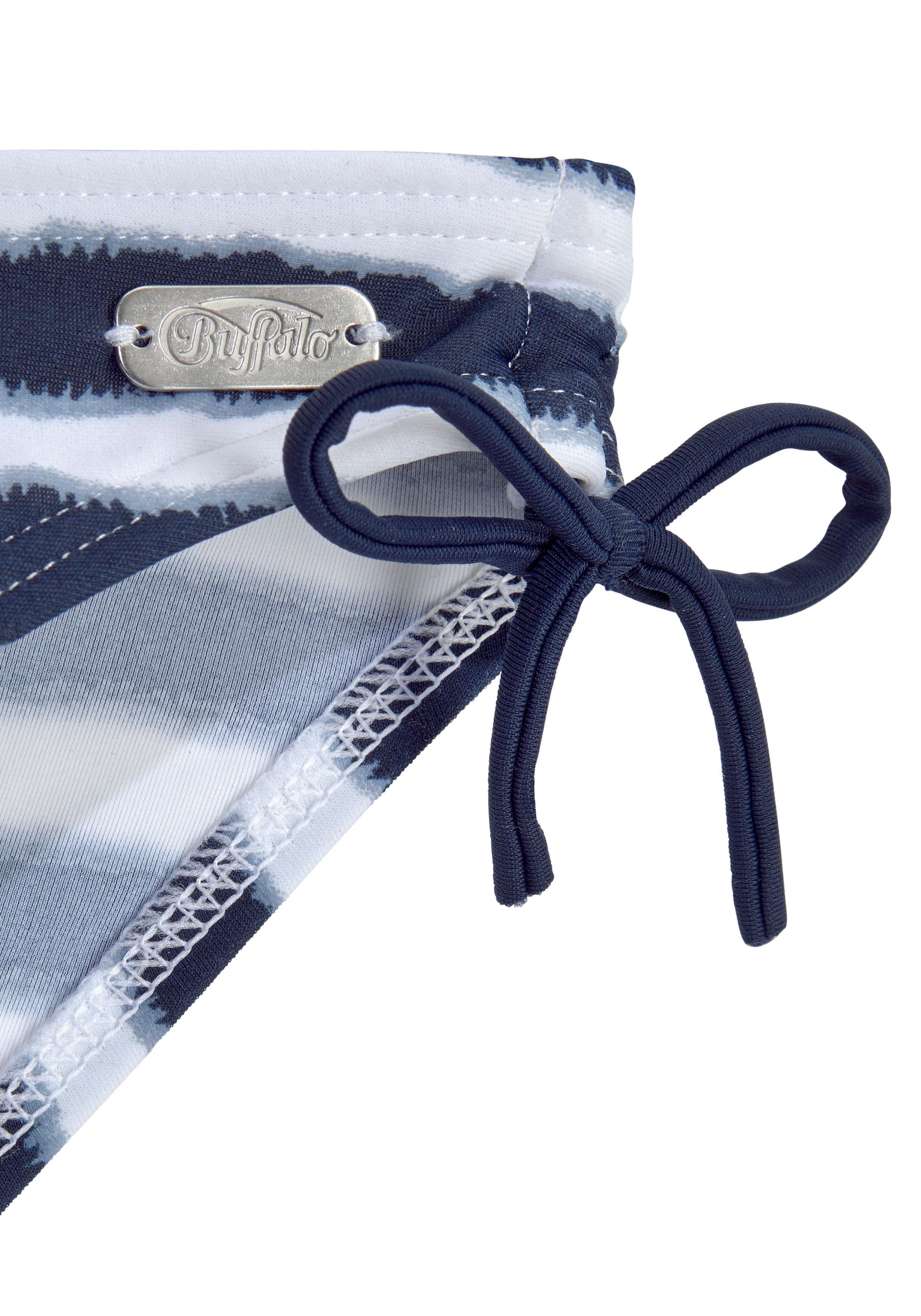 Buffalo Triangelbikini in trendy streep-look