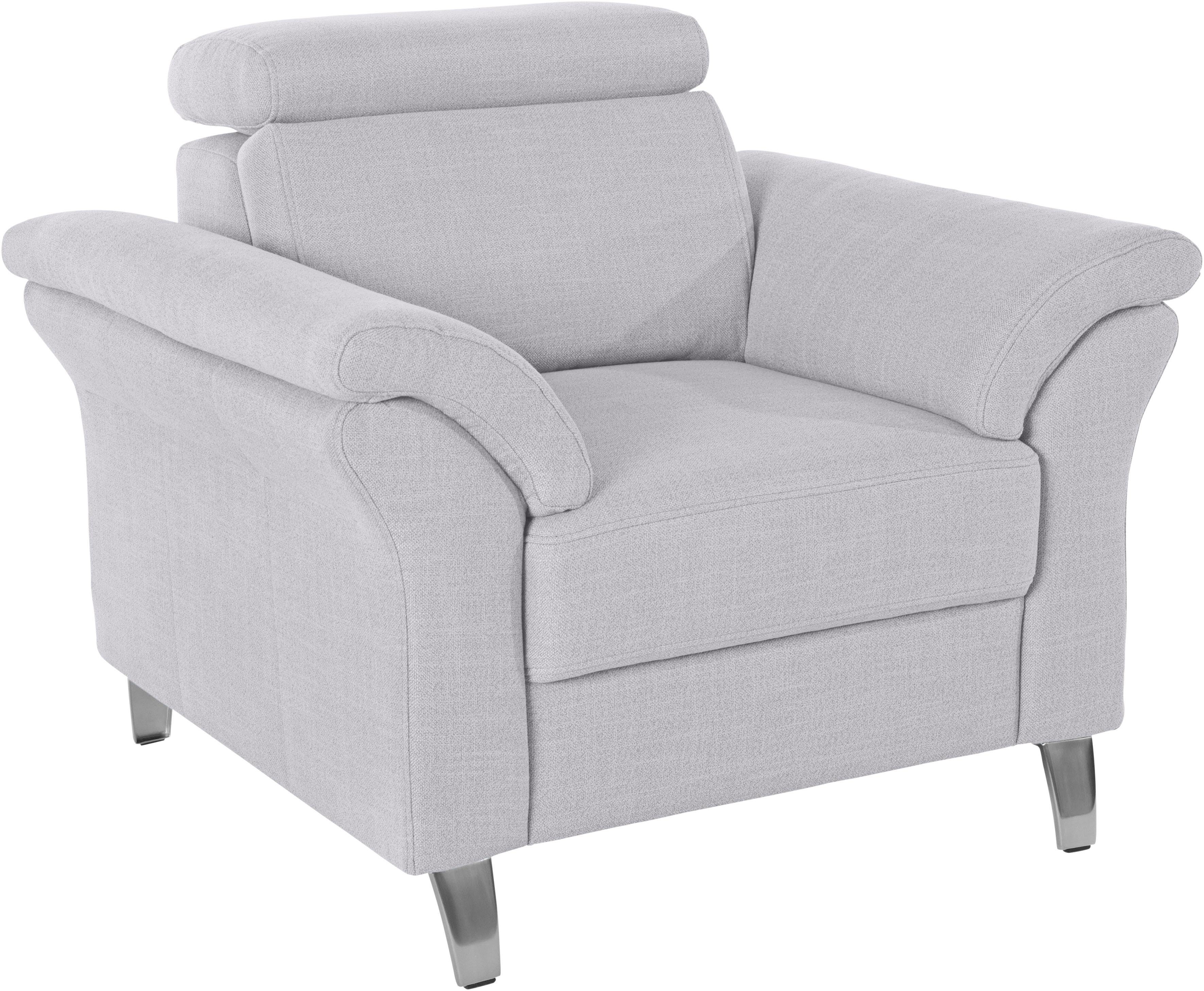 sit&more Fauteuil Arngast met binnenvering en verstelbare hoofdsteun
