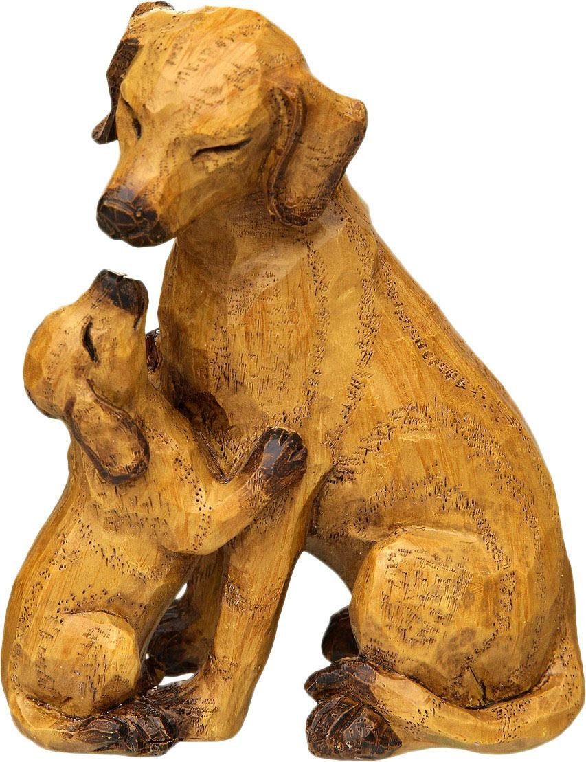 Ambiente Haus Decoratief figuur Hond met pup