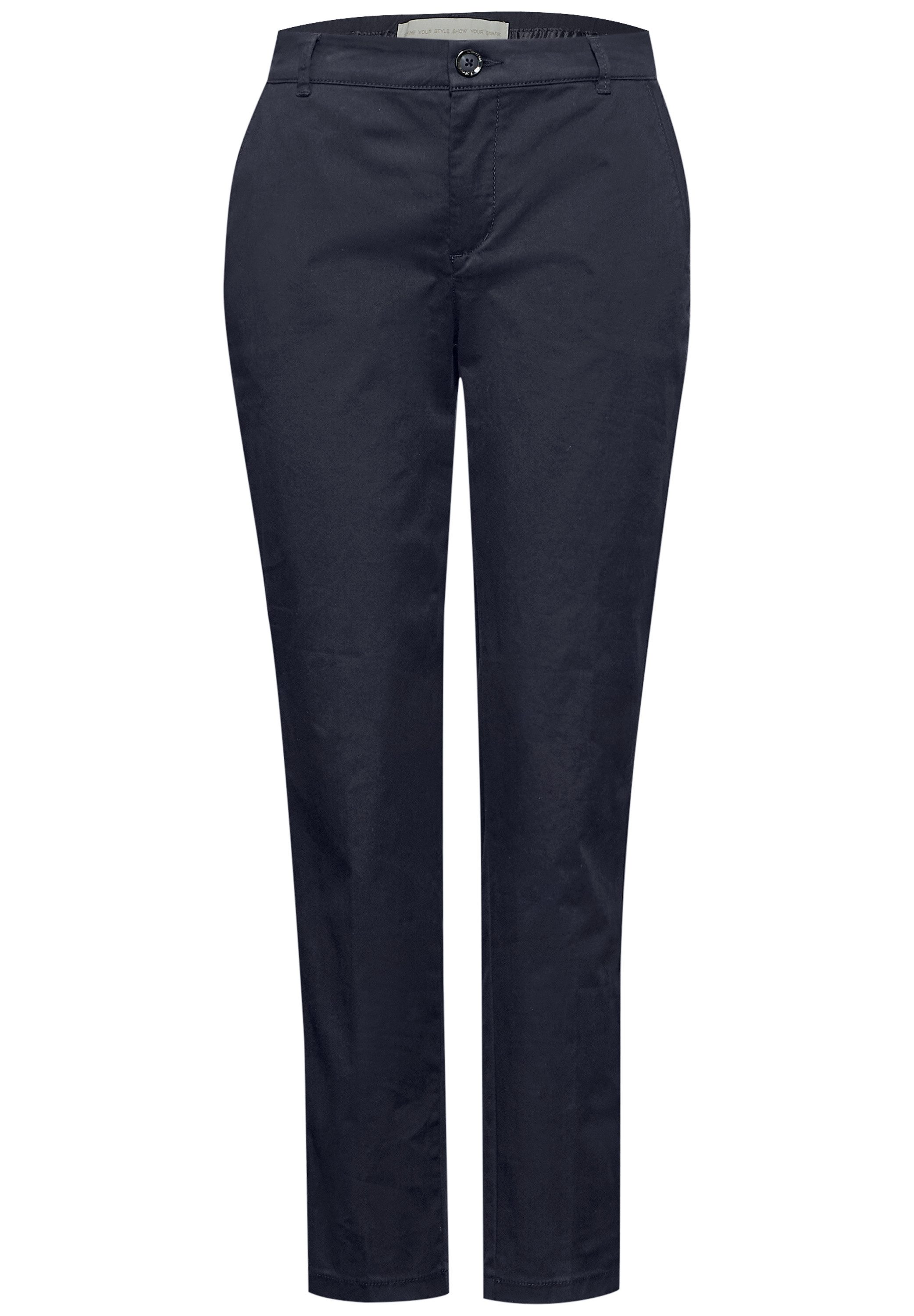 STREET ONE Chino met persplooien