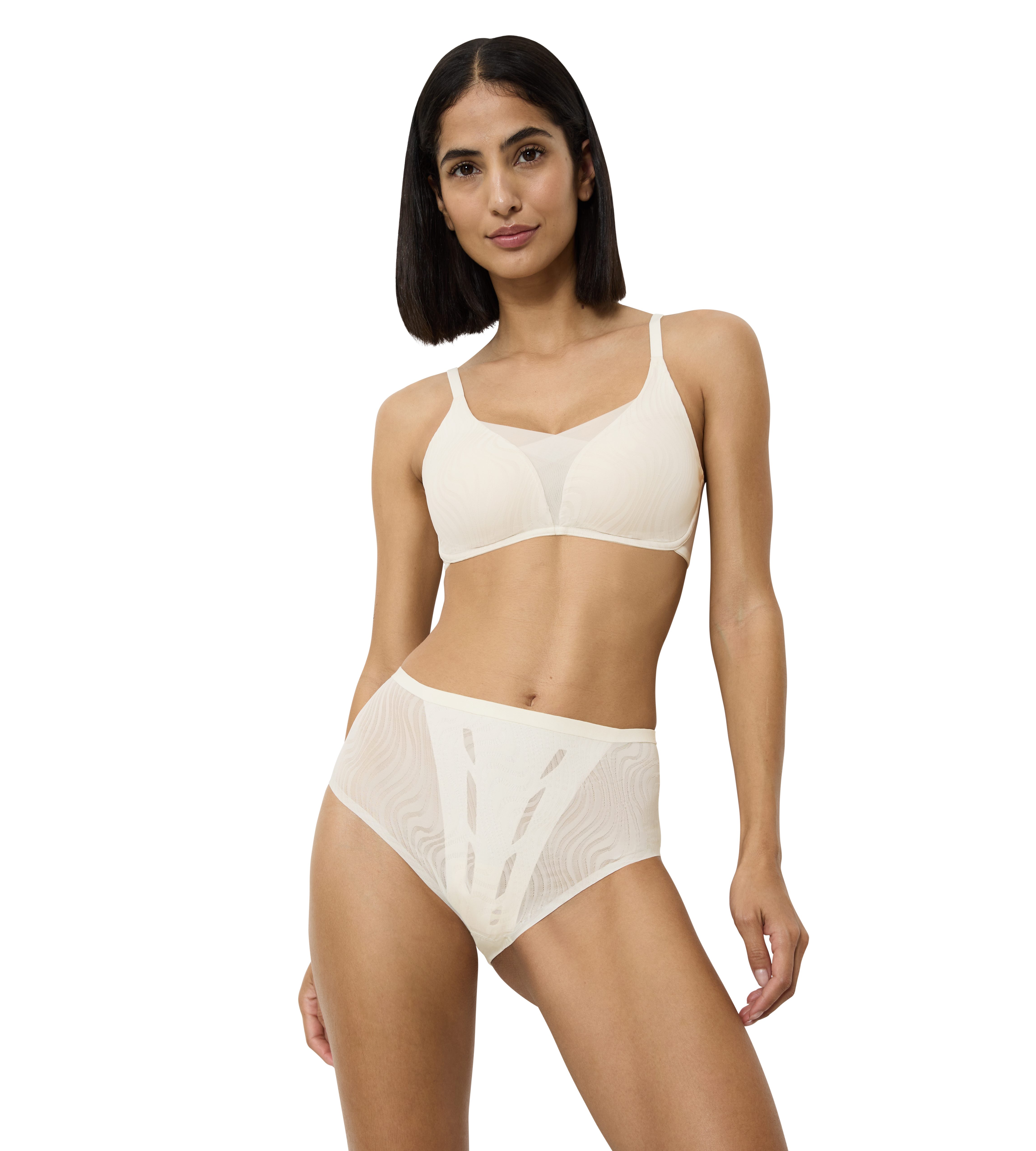 Triumph Beugelloze-bh Shape Smart Ellipse P gladmakend en flatterend