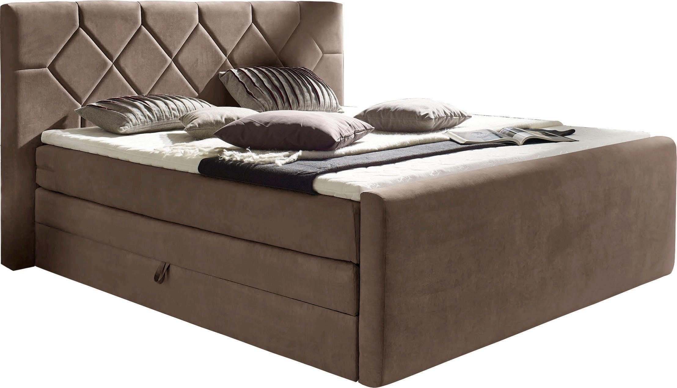 Places of Style Boxspring Atlanta inclusief topmatras en bedkist