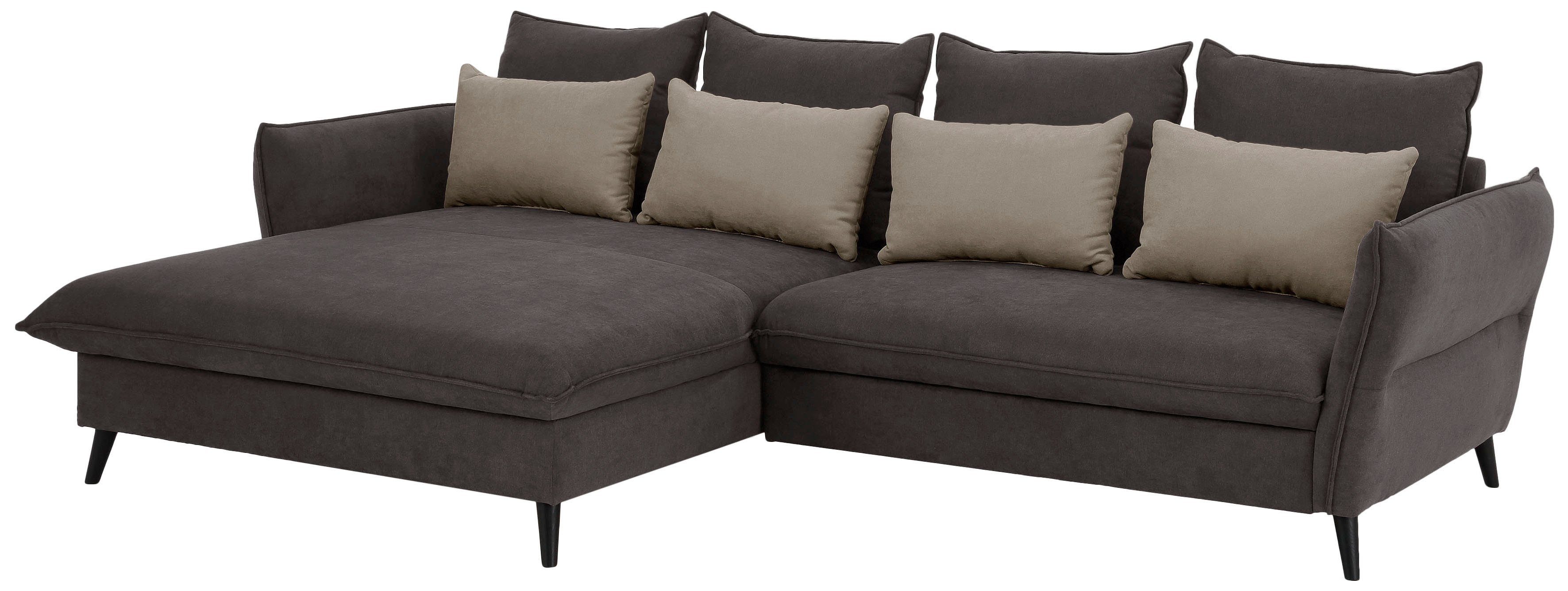 Home affaire Hoekbank Tirano, moderne look, comfortabel, Breedte 274cm, L-vorm