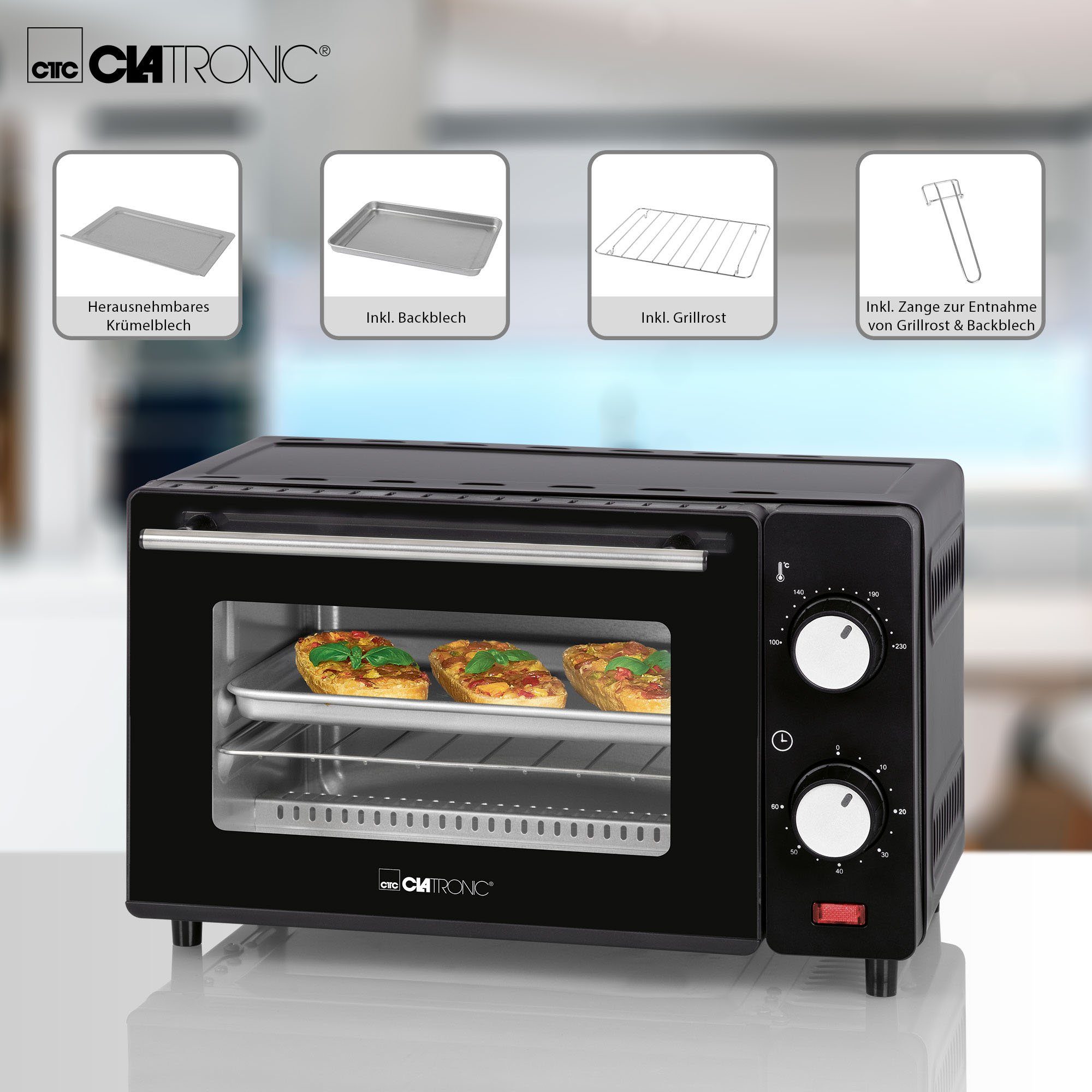 CLATRONIC Mini-oven MB 3746