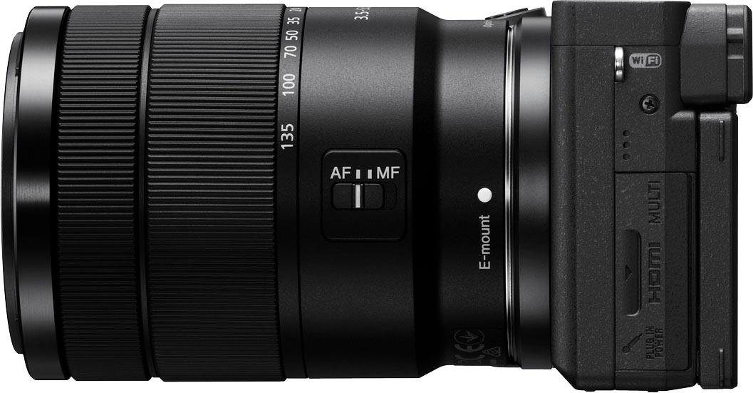 Sony Systeemcamera ILCE-6400MB - Alpha 6400 E-Mount 4k video, 180° klep-display, xga oled-zoeker, m-kit 18-135 mm objectief