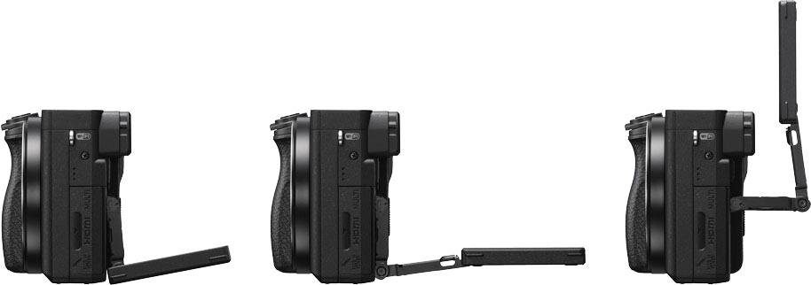 Sony Systeemcamera ILCE-6400MB - Alpha 6400 E-Mount 4k video, 180° klep-display, xga oled-zoeker, m-kit 18-135 mm objectief