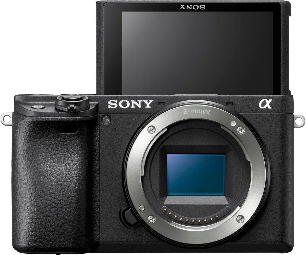 Sony Systeemcamera ILCE-6400MB - Alpha 6400 E-Mount 4k video, 180° klep-display, xga oled-zoeker, m-kit 18-135 mm objectief