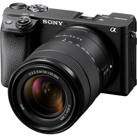 Sony Alpha A6400 systeemcamera Zwart + 18-135mm (ILCE6400M.CEC)