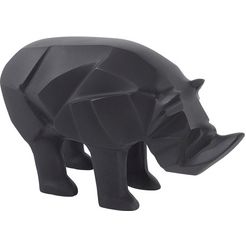 lambert decoratief figuur rhino grijs