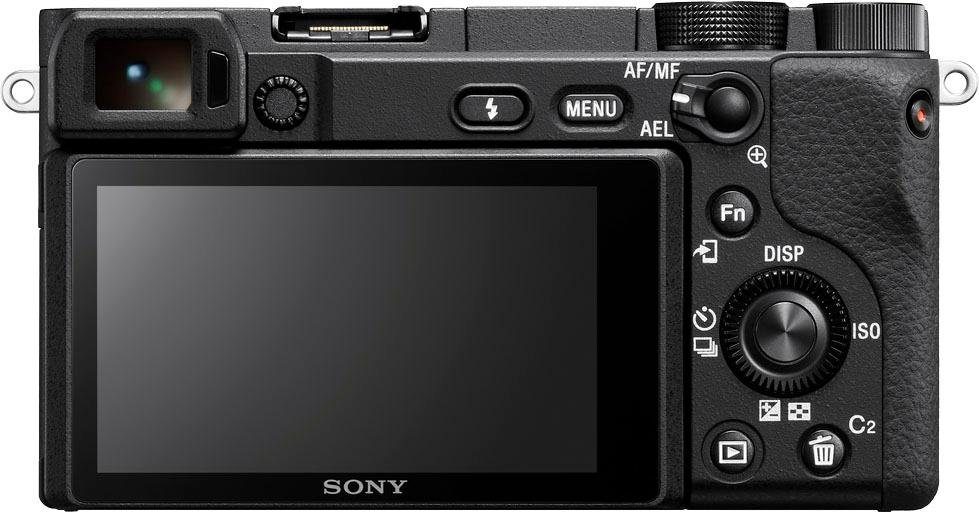Sony Systeemcamera ILCE-6400B - Alpha 6400 E-Mount 4k video, 180° klep-display, nfc, alleen behuizing