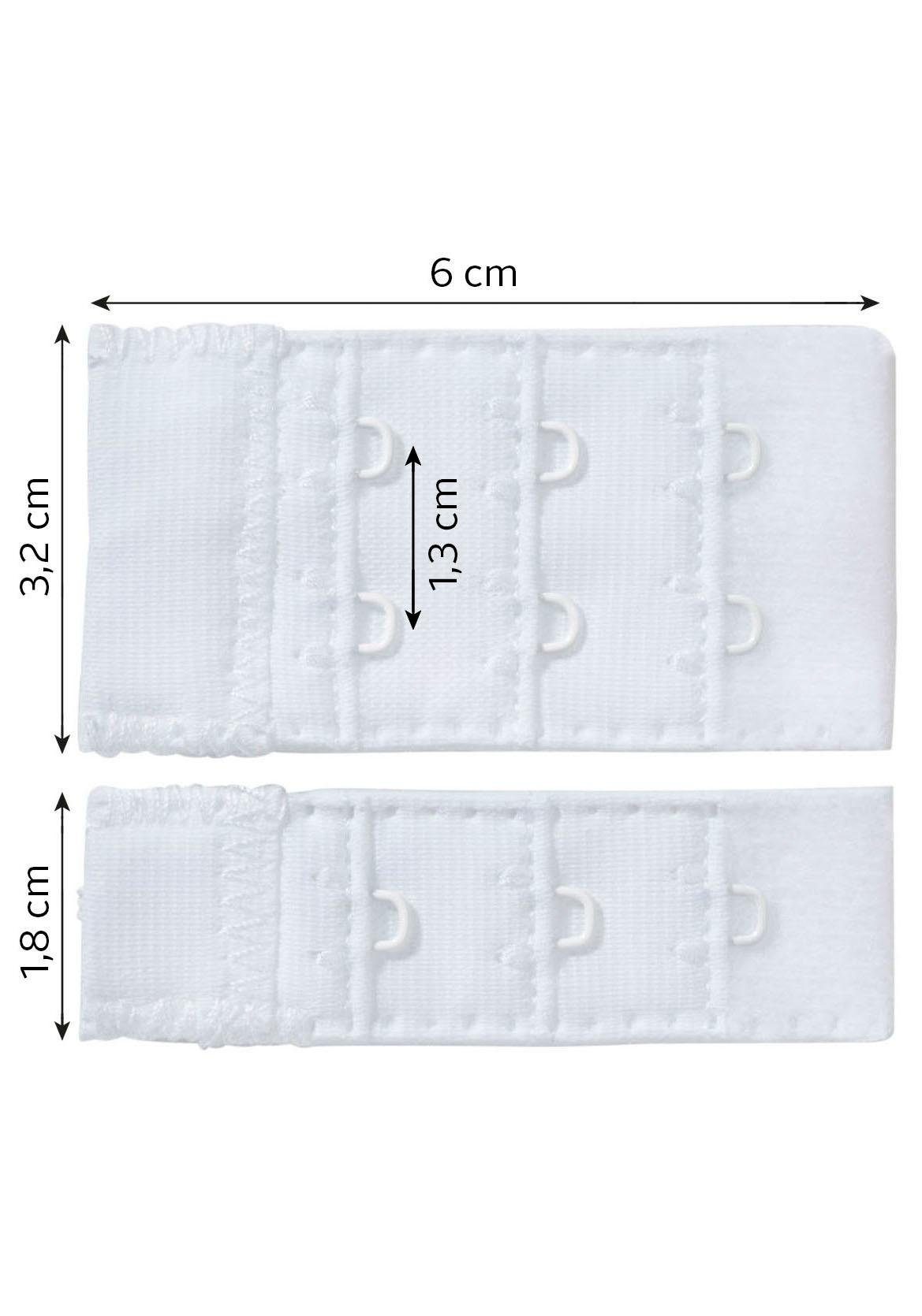 Lascana Bh-verlenging voor 1- en 2-haakssluitingen (6 stuks)