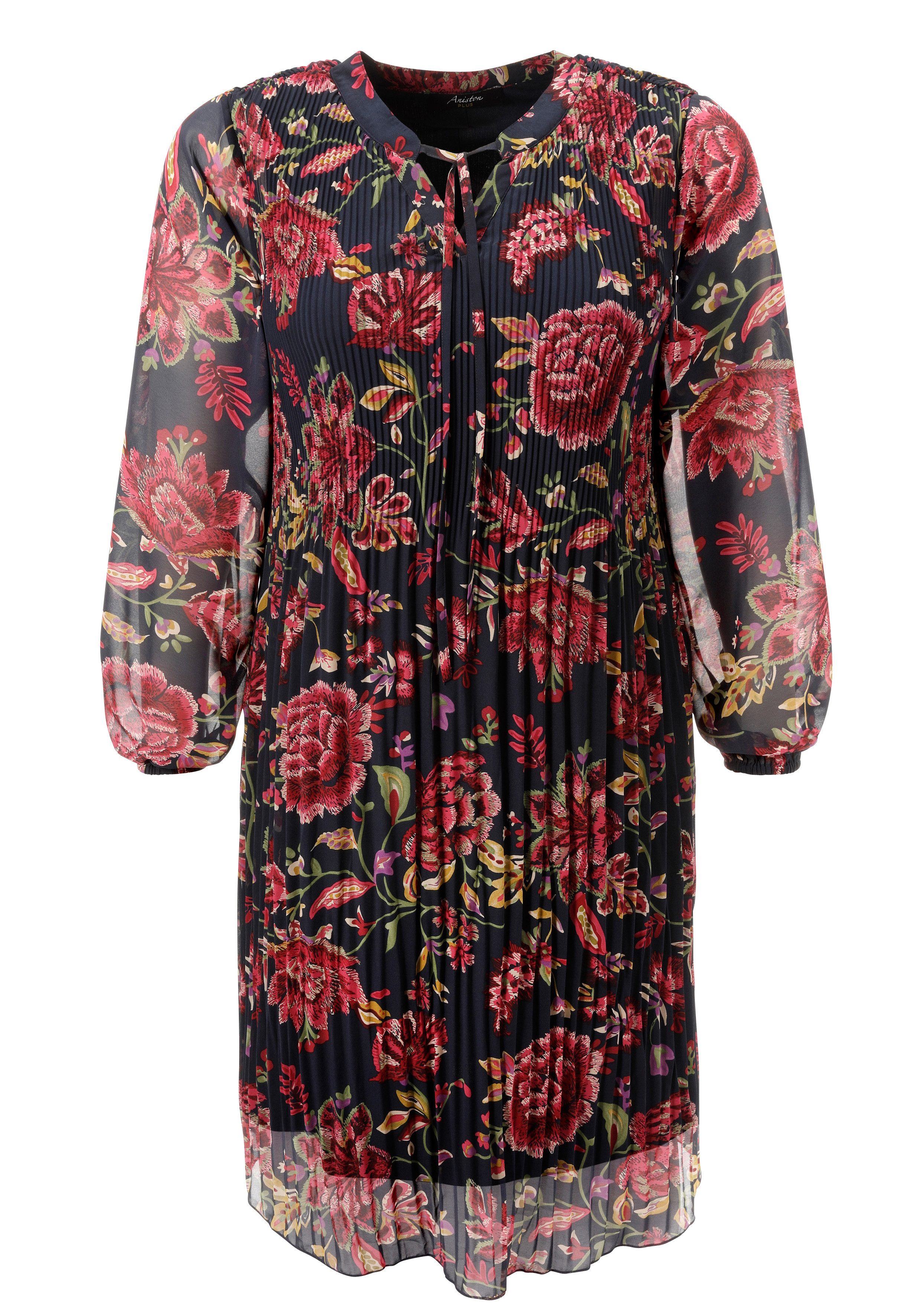 Aniston PLUS Zomerjurk all-over print - nieuwe collectie