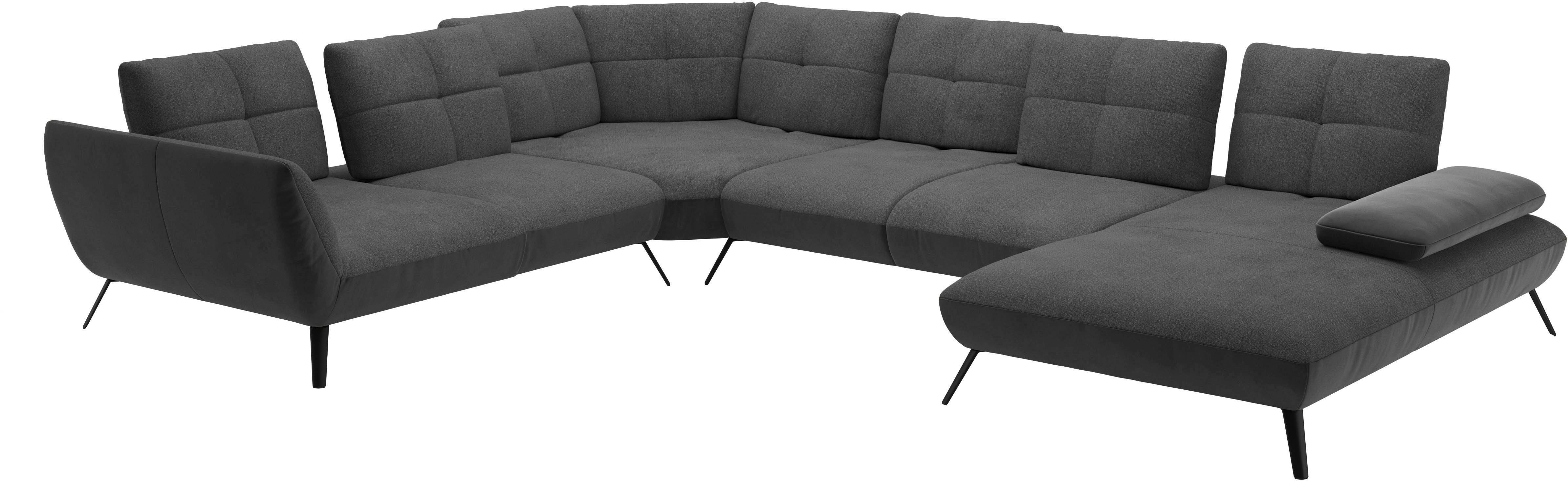 Places of Style Zithoek Mikado U-vorm incl. zitdiepteverstelling en armleuningverstelling