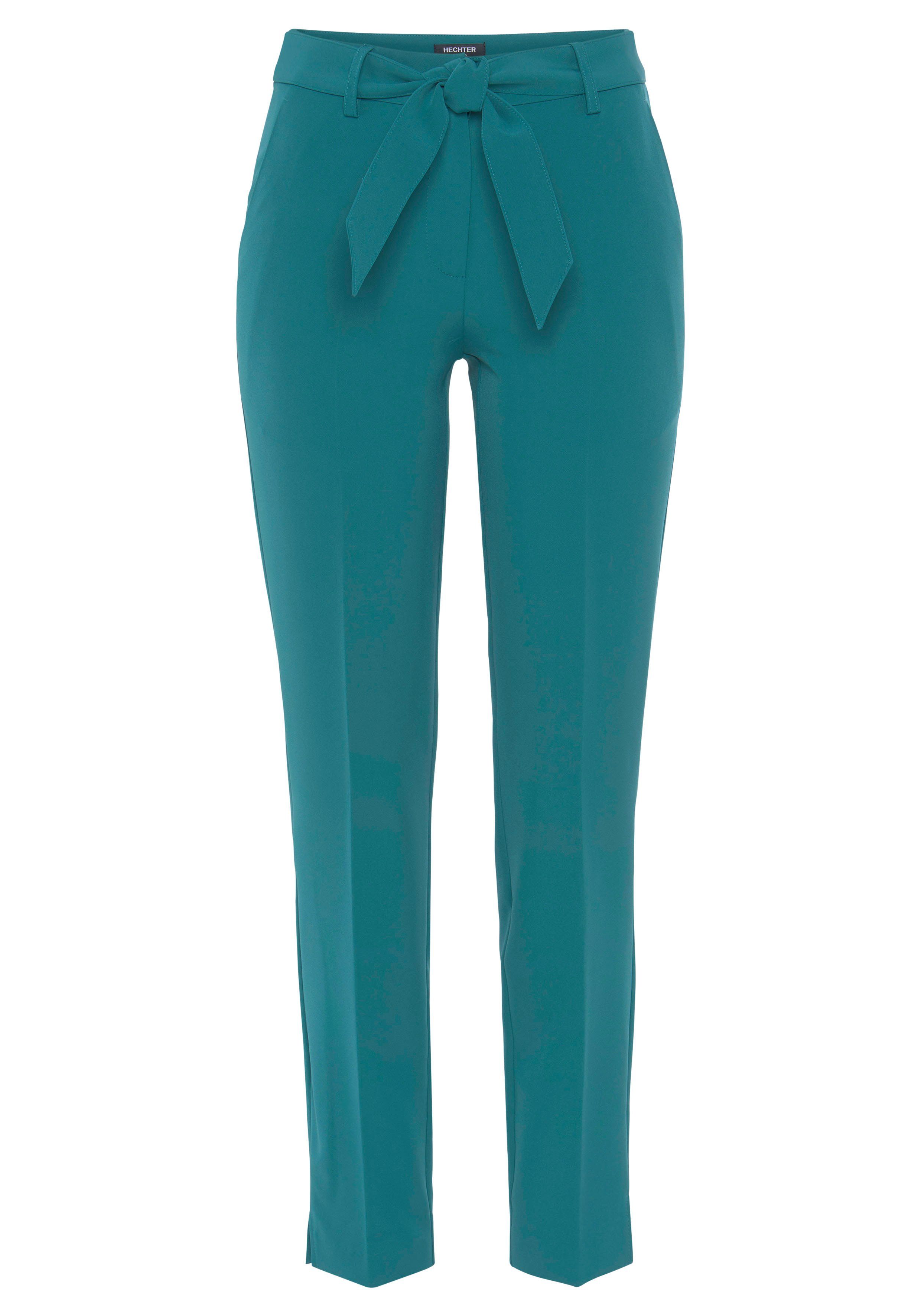 HECHTER PARIS Pantalon met een bindceintuur (set, 2-delig, Met een bindceintuur)
