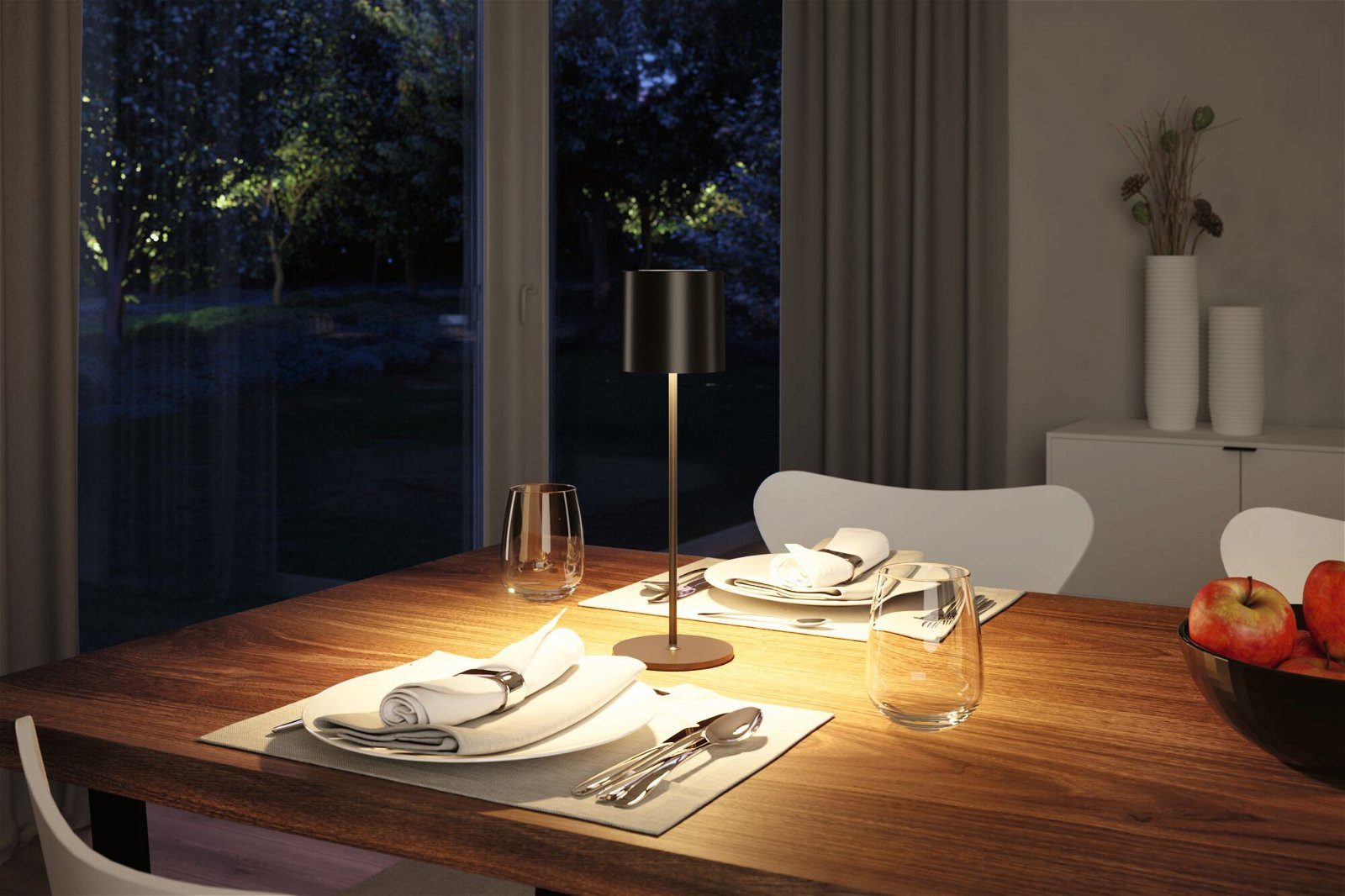 Paulmann Led-tafellamp voor buiten Mobiele Tuni IP44 2700K dimbaar 2,8W USBC (1 stuk)