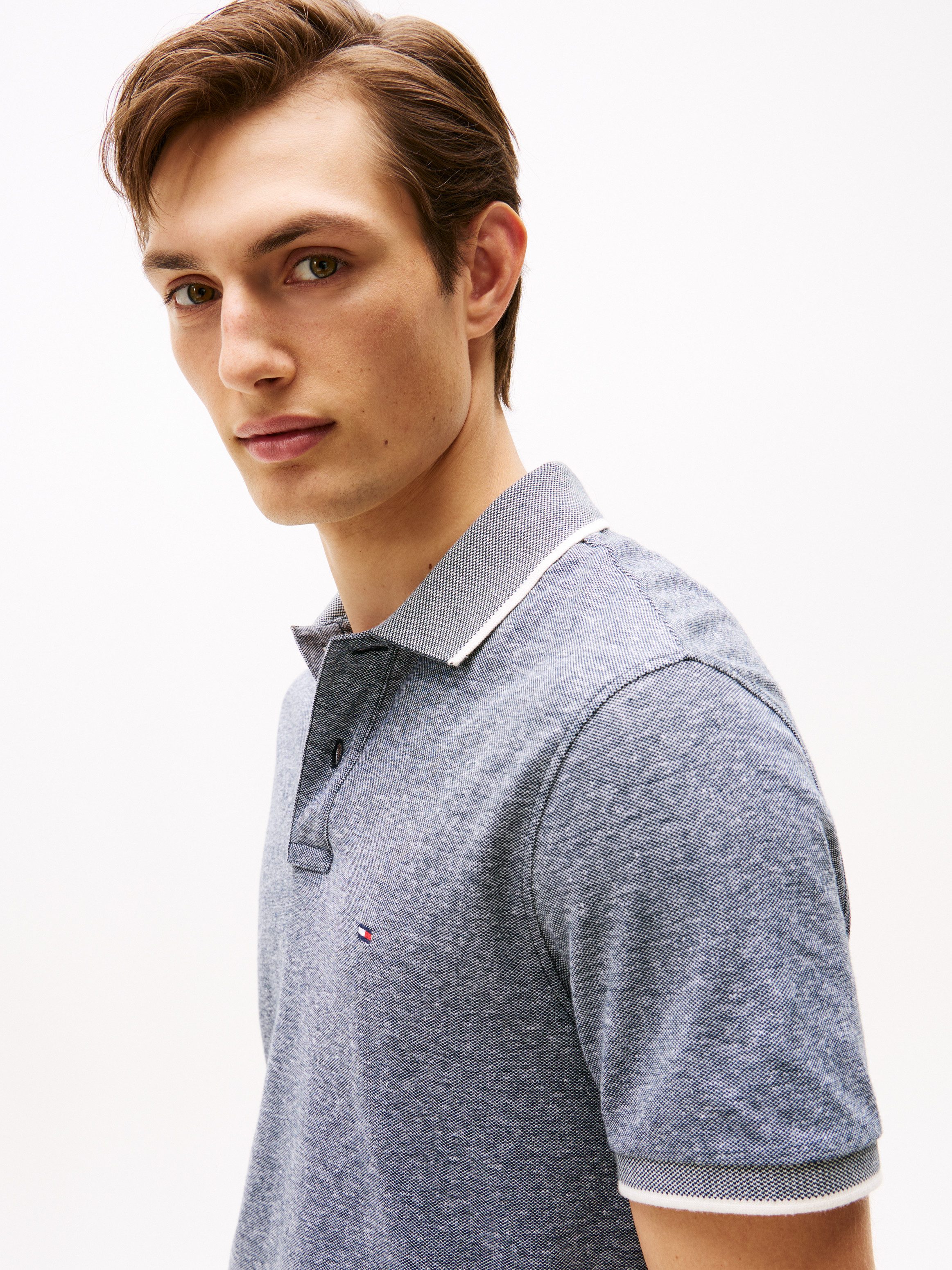 Tommy Hilfiger Poloshirt LINEN PIQUE REG POLO